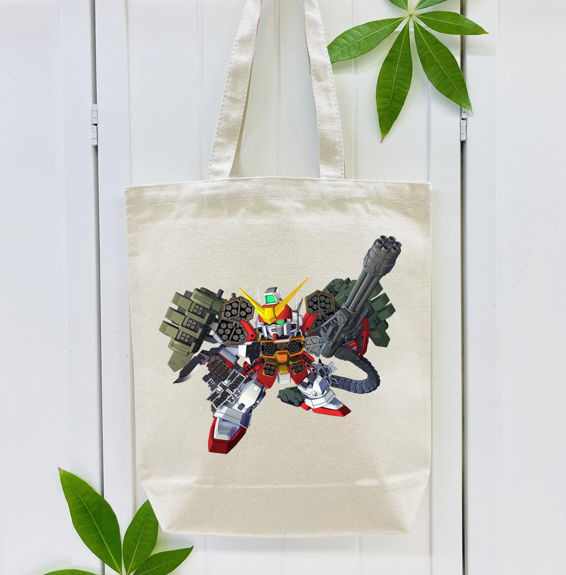 機動戦士ガンダム Mobile Suit Gundam 縦型キャンバス生地手提げバッグ　トートバッグ