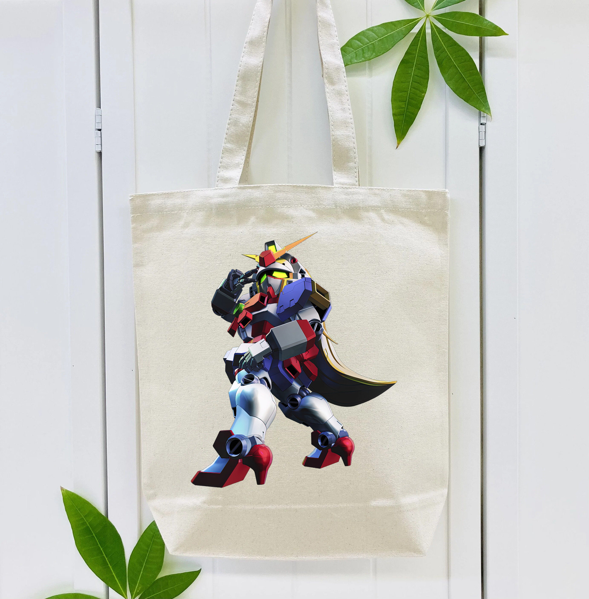 機動戦士ガンダム Mobile Suit Gundam 縦型キャンバス生地手提げバッグ　トートバッグ