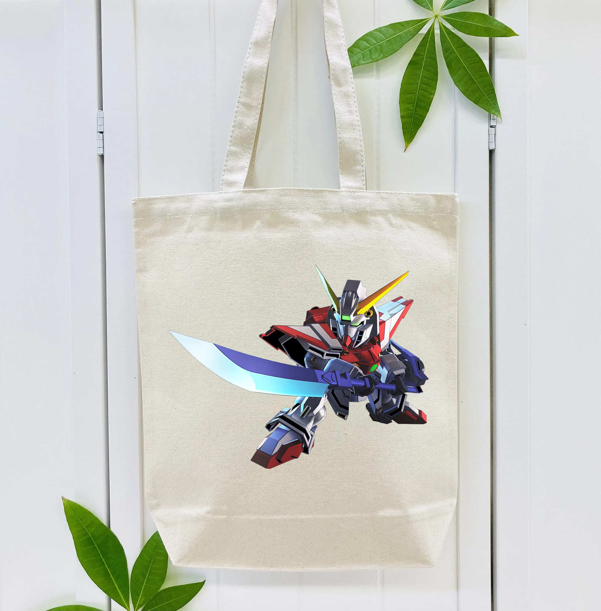 機動戦士ガンダム Mobile Suit Gundam 縦型キャンバス生地手提げバッグ　トートバッグ
