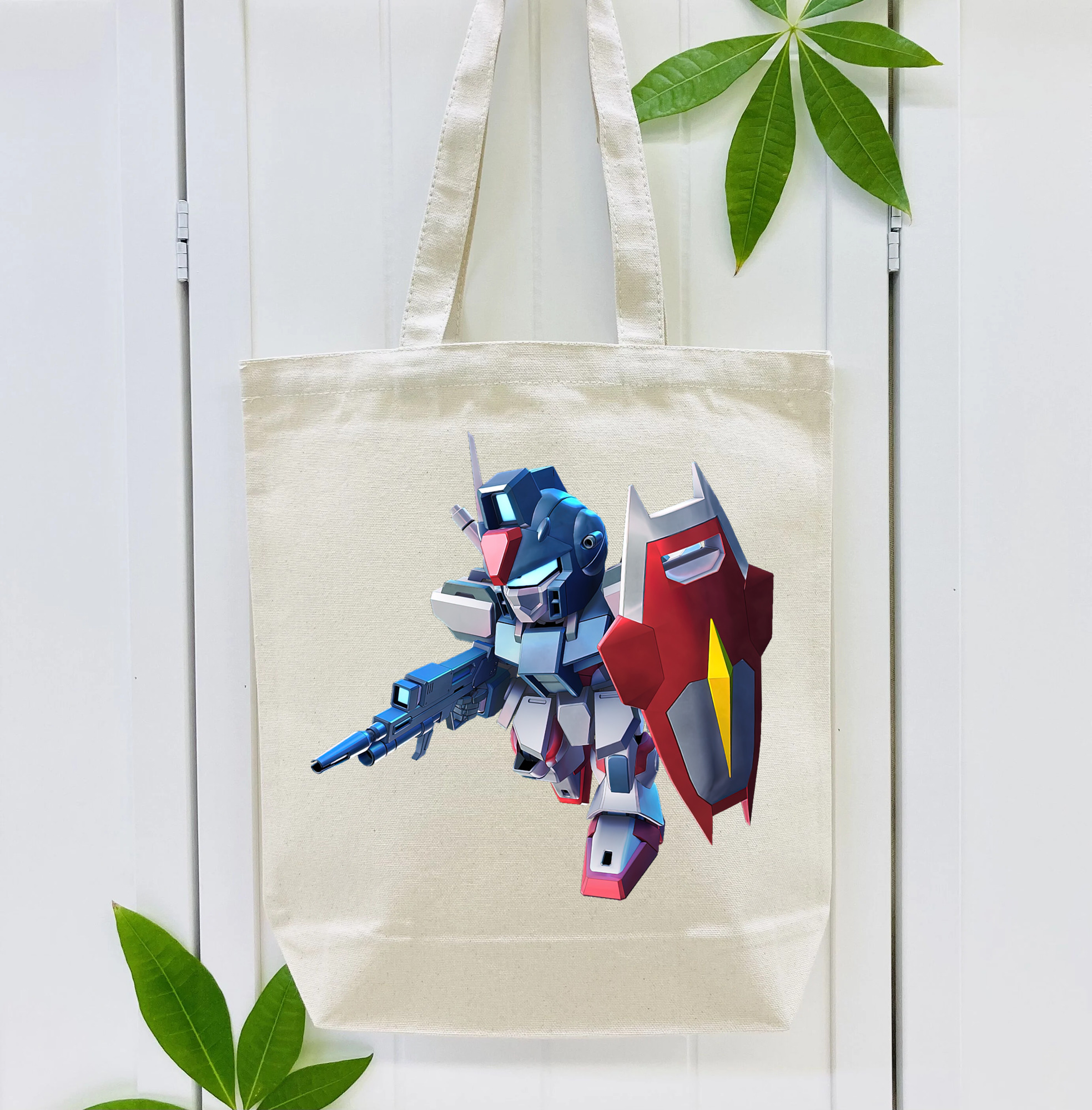 機動戦士ガンダム Mobile Suit Gundam 縦型キャンバス生地手提げバッグ　トートバッグ
