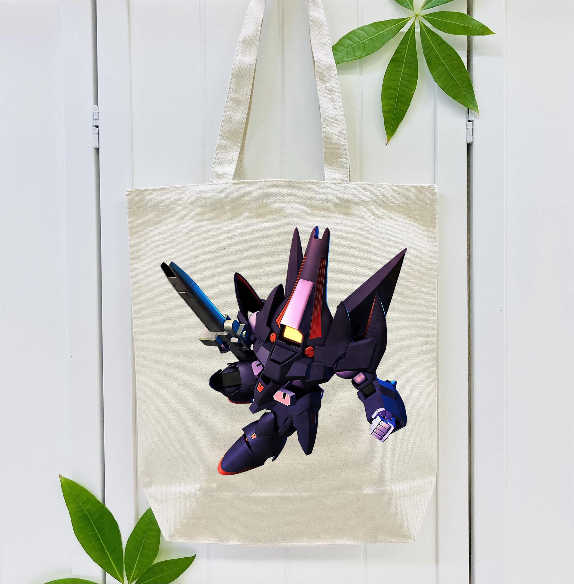 機動戦士ガンダム Mobile Suit Gundam 縦型キャンバス生地手提げバッグ　トートバッグ