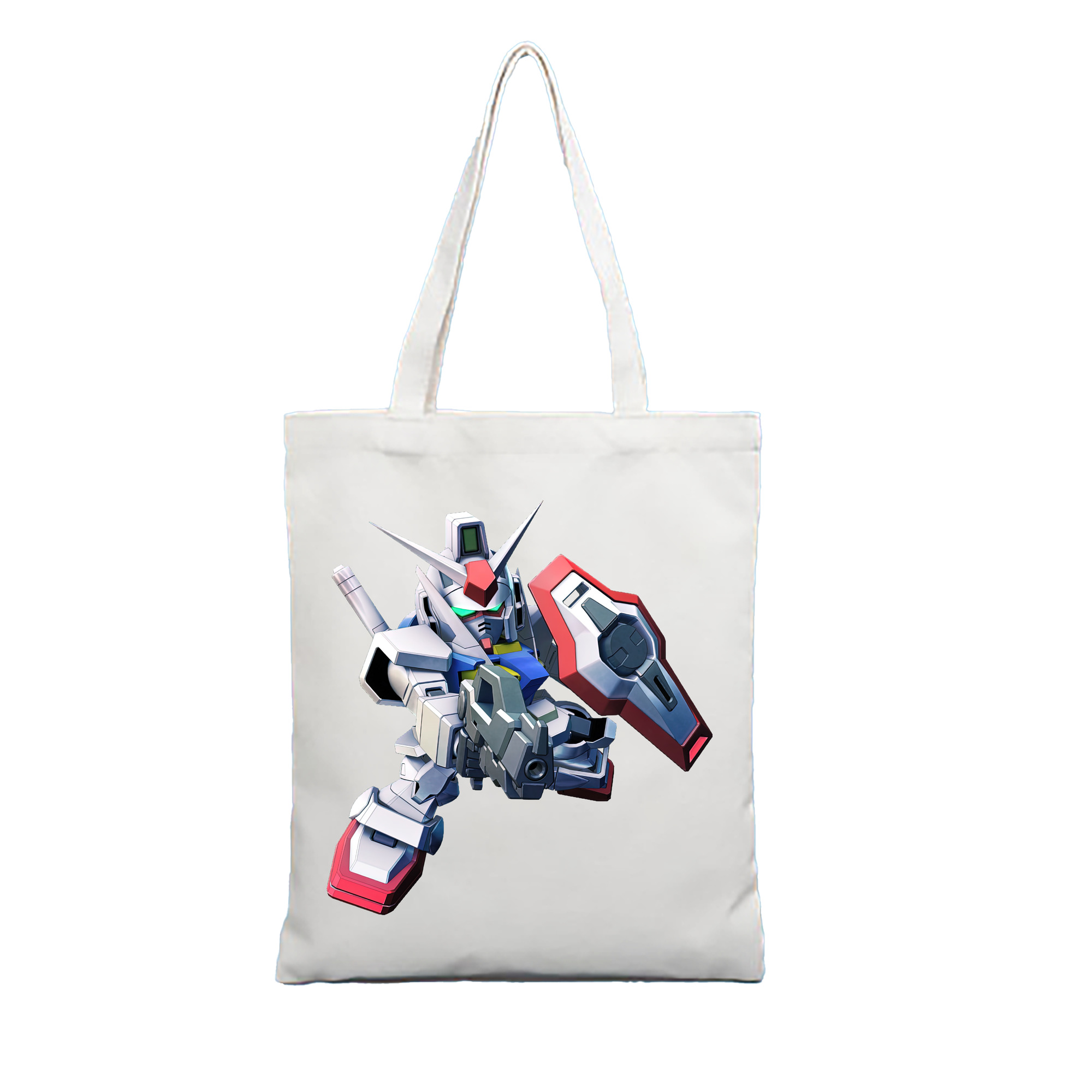 （画像用） 機動戦士ガンダム Mobile Suit Gundam 縦型キャンバス生地手提げバッグ　トートバッグ