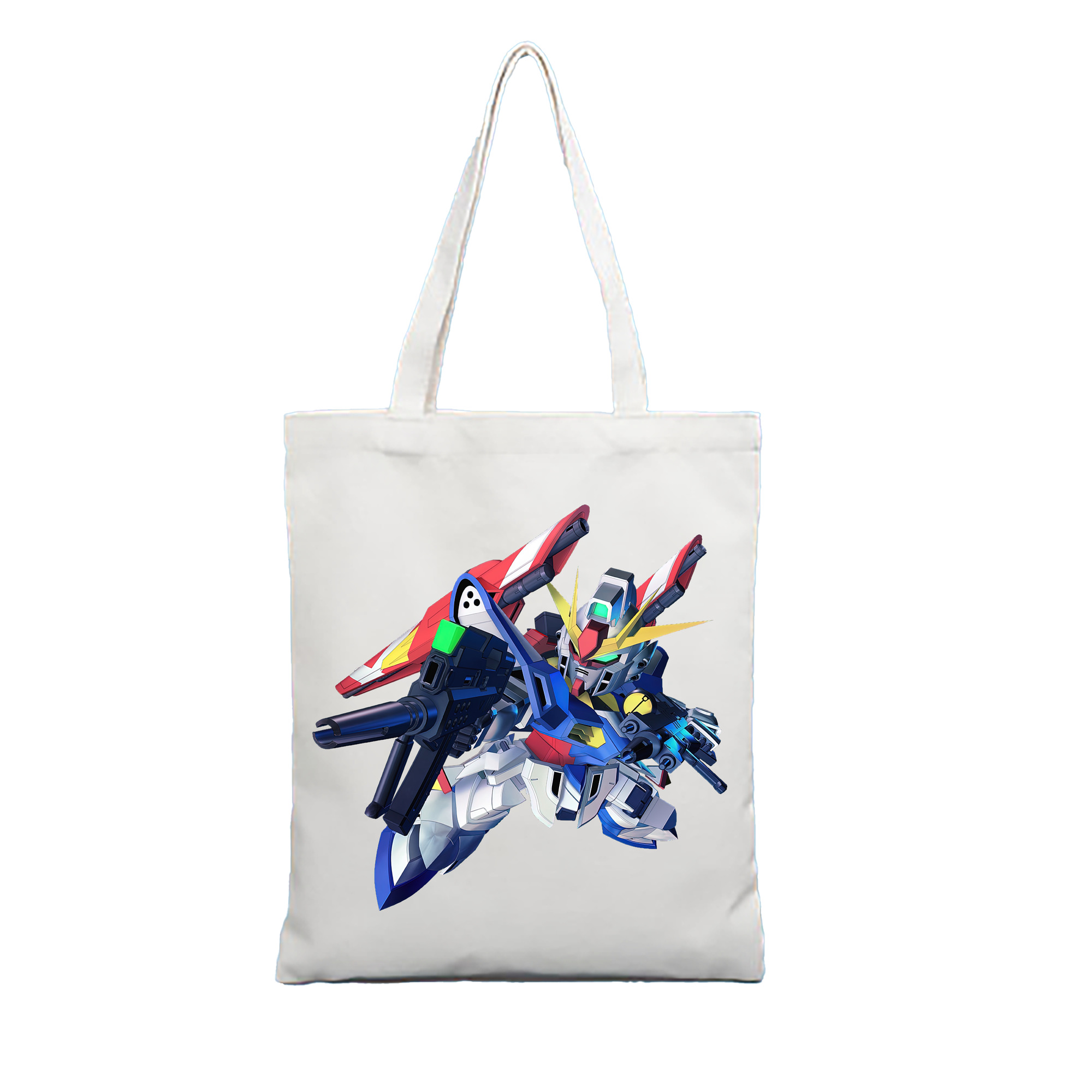 （画像用） 機動戦士ガンダム Mobile Suit Gundam 縦型キャンバス生地手提げバッグ　トートバッグ