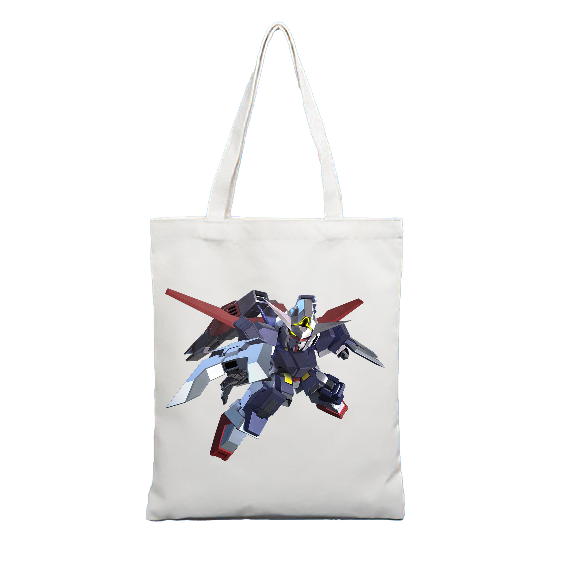 （画像用） 機動戦士ガンダム Mobile Suit Gundam 縦型キャンバス生地手提げバッグ　トートバッグ