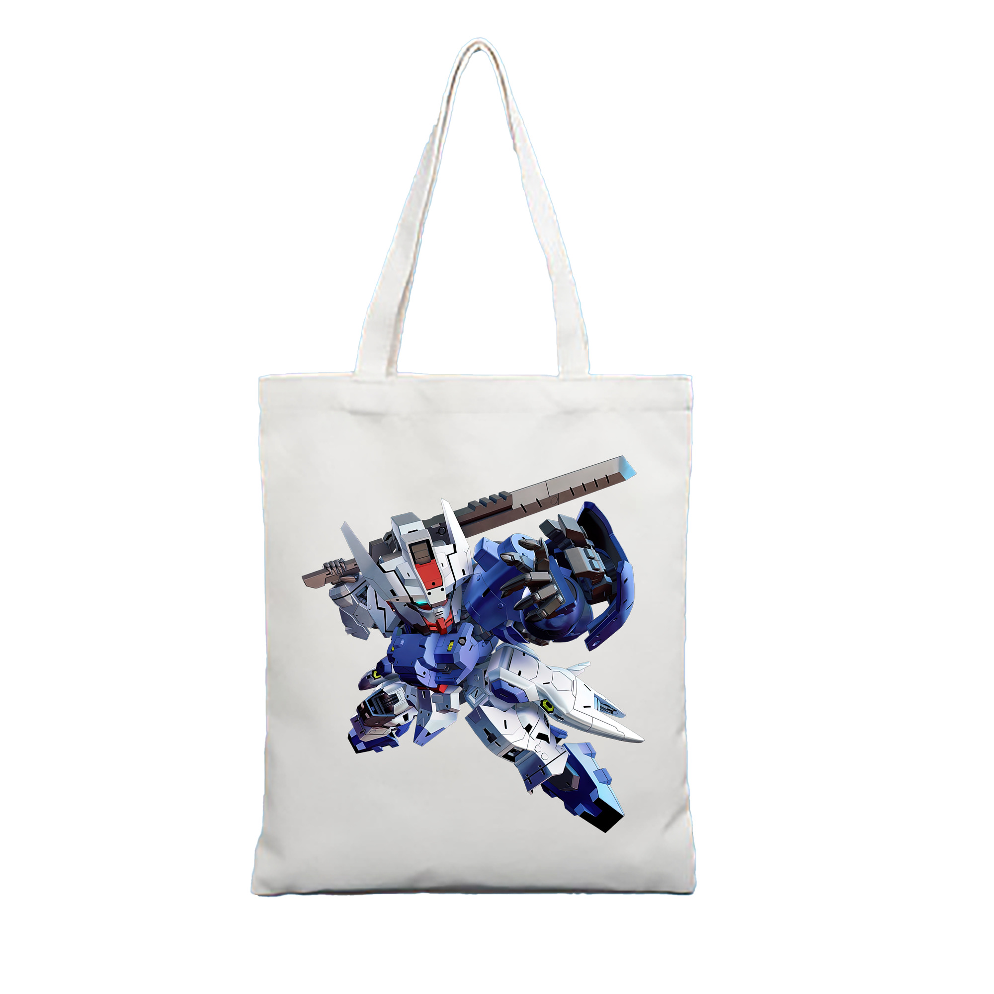 （画像用） 機動戦士ガンダム Mobile Suit Gundam 縦型キャンバス生地手提げバッグ　トートバッグ