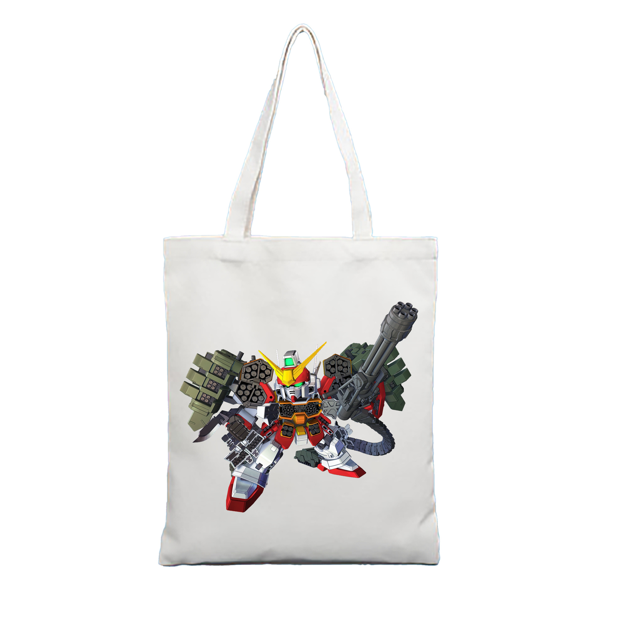 （画像用） 機動戦士ガンダム Mobile Suit Gundam 縦型キャンバス生地手提げバッグ　トートバッグ