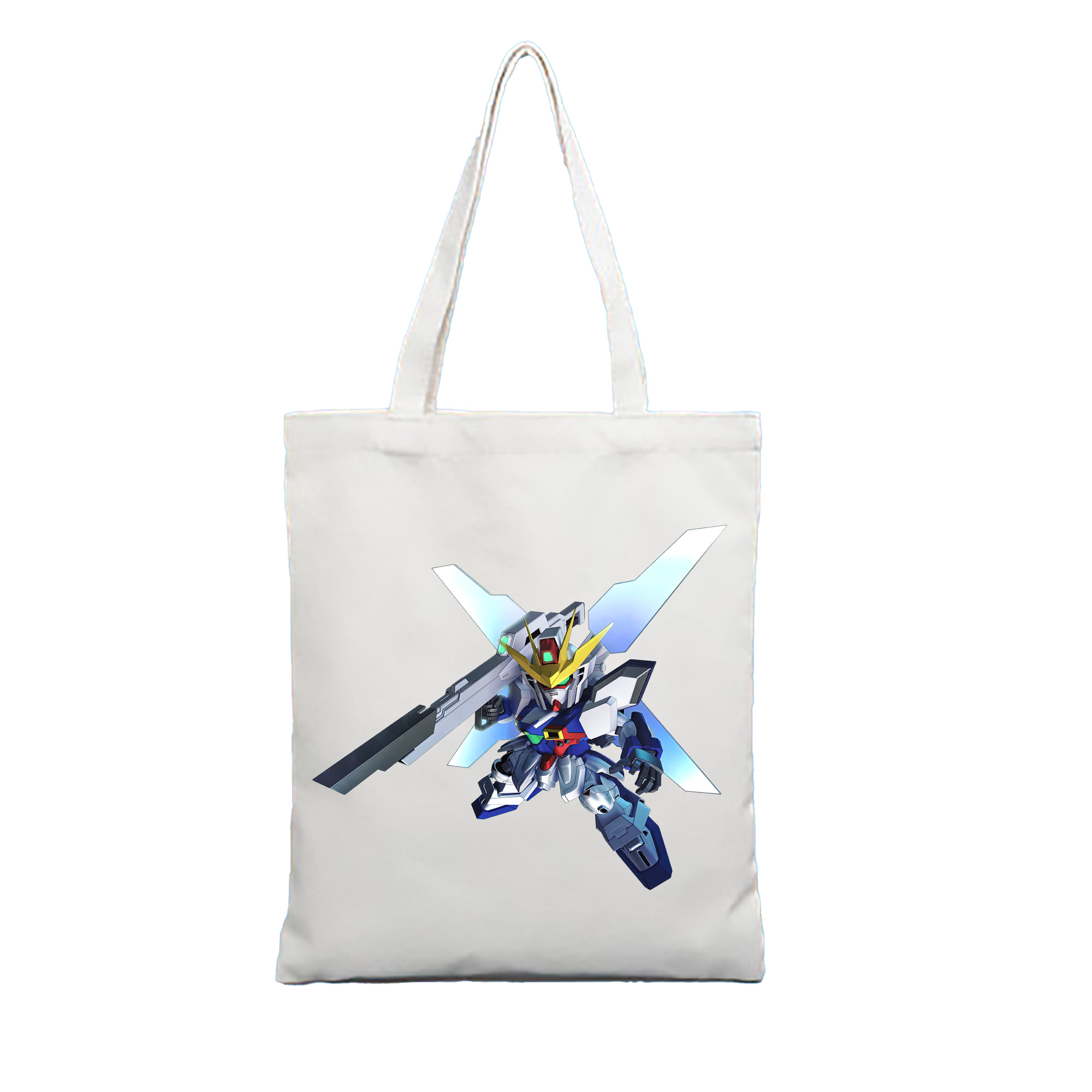（画像用） 機動戦士ガンダム Mobile Suit Gundam 縦型キャンバス生地手提げバッグ　トートバッグ