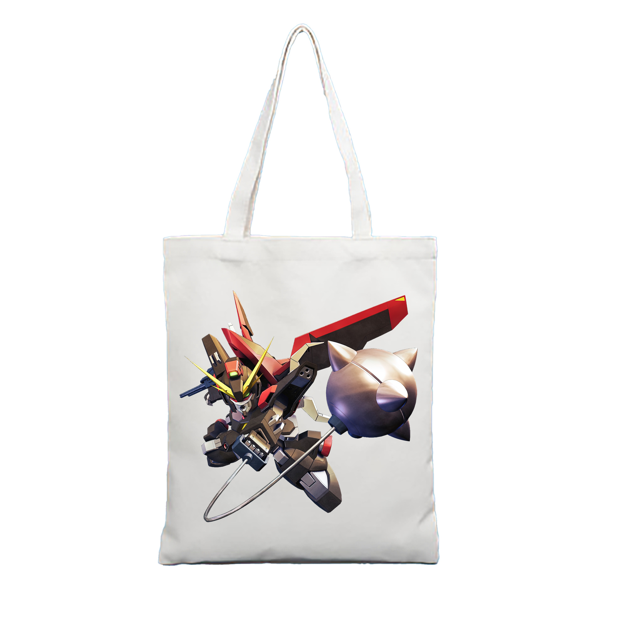 （画像用） 機動戦士ガンダム Mobile Suit Gundam 縦型キャンバス生地手提げバッグ　トートバッグ