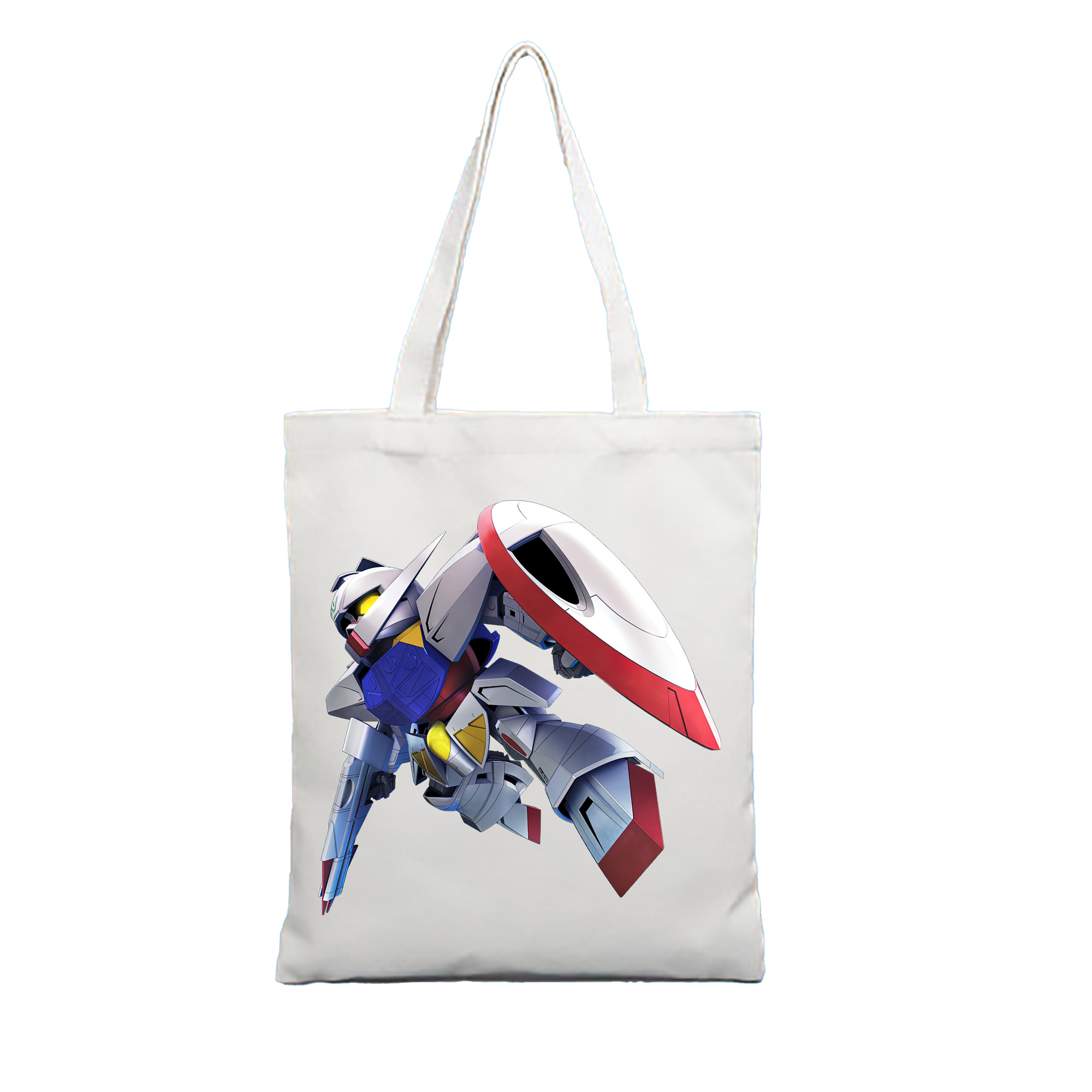 （画像用） 機動戦士ガンダム Mobile Suit Gundam 縦型キャンバス生地手提げバッグ　トートバッグ