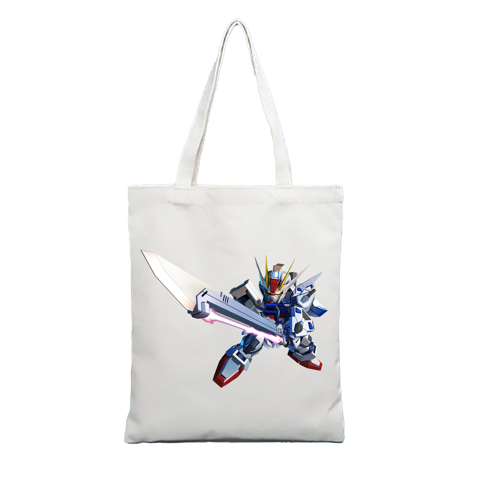（画像用） 機動戦士ガンダム Mobile Suit Gundam 縦型キャンバス生地手提げバッグ　トートバッグ