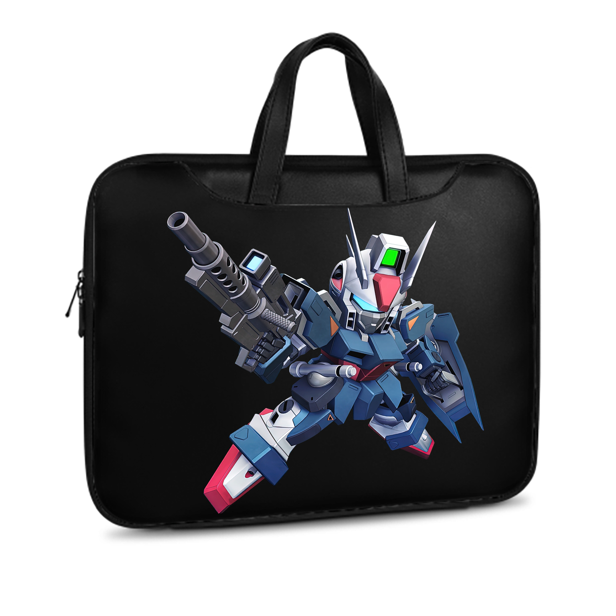 （画像用） 機動戦士ガンダム Mobile Suit Gundam レザーラップトップバッグ　ノートパソコンケース