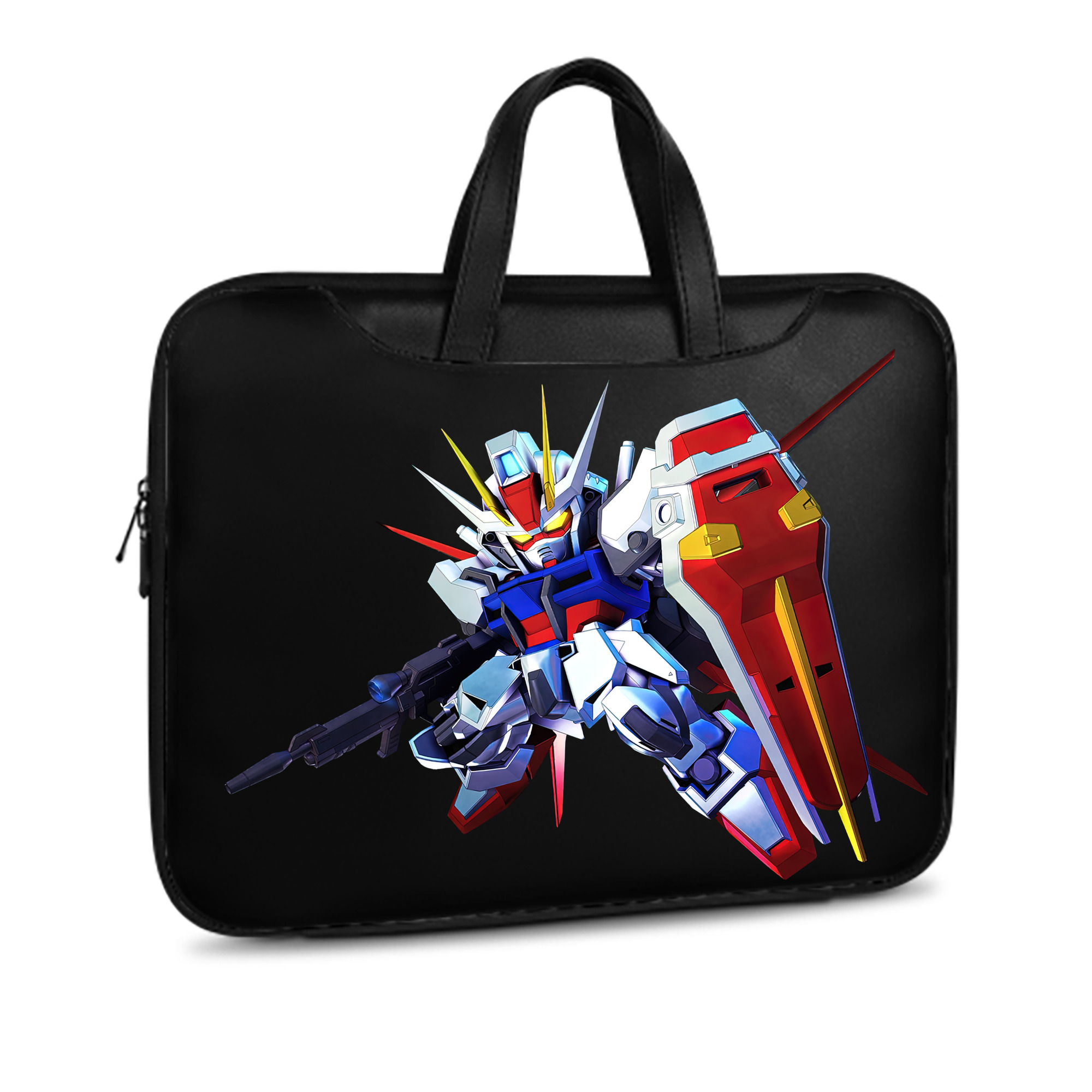（画像用） 機動戦士ガンダム Mobile Suit Gundam レザーラップトップバッグ　ノートパソコンケース