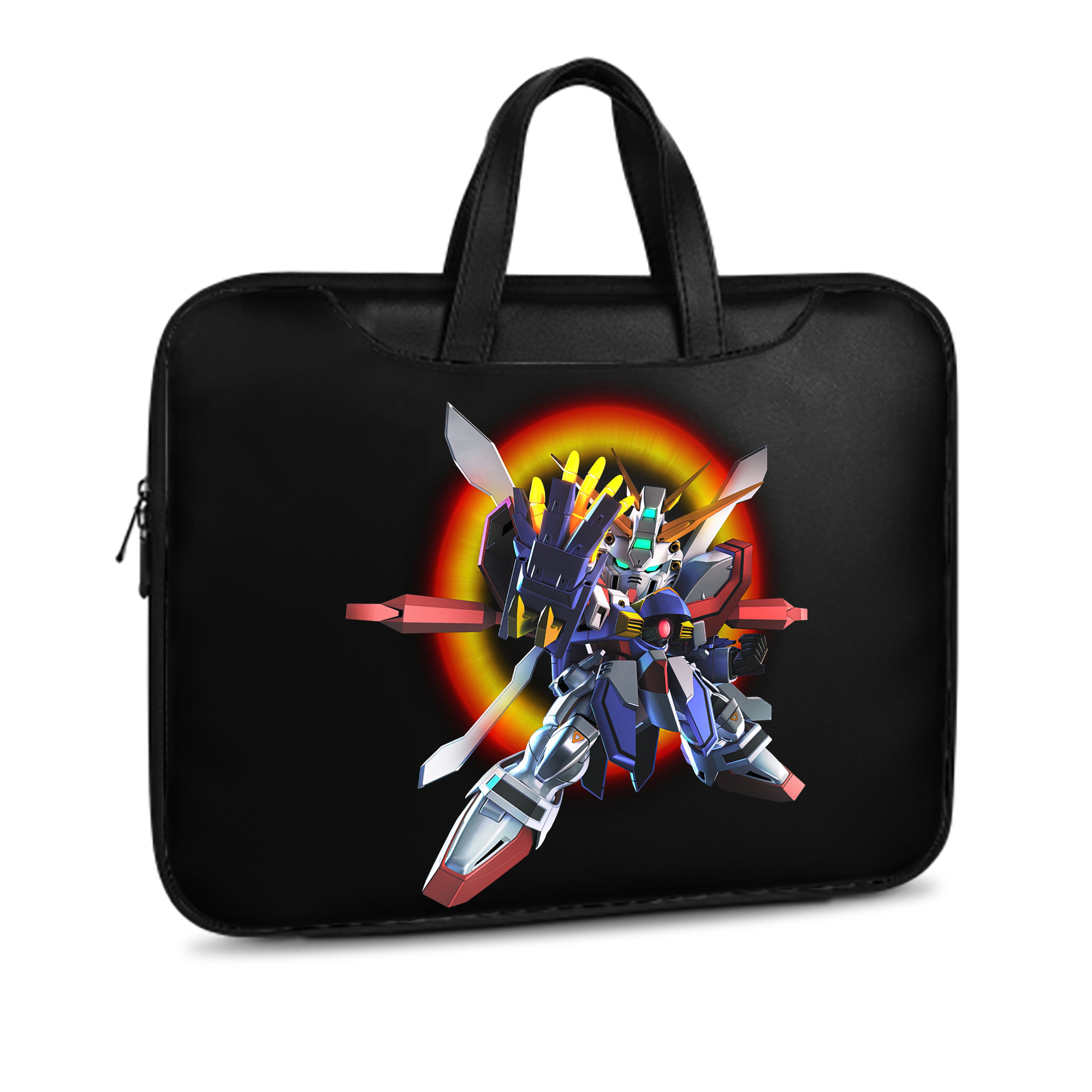 （画像用） 機動戦士ガンダム Mobile Suit Gundam レザーラップトップバッグ　ノートパソコンケース