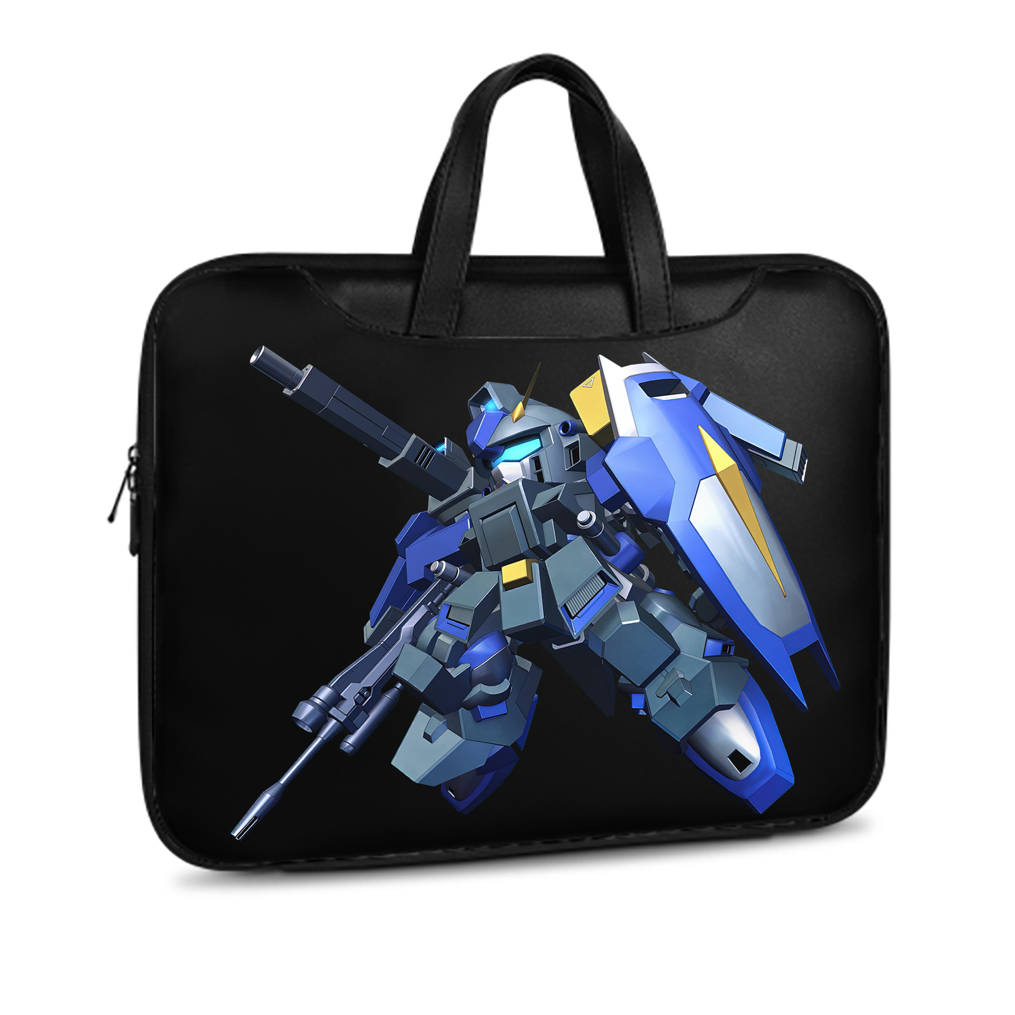 （画像用） 機動戦士ガンダム Mobile Suit Gundam レザーラップトップバッグ　ノートパソコンケース