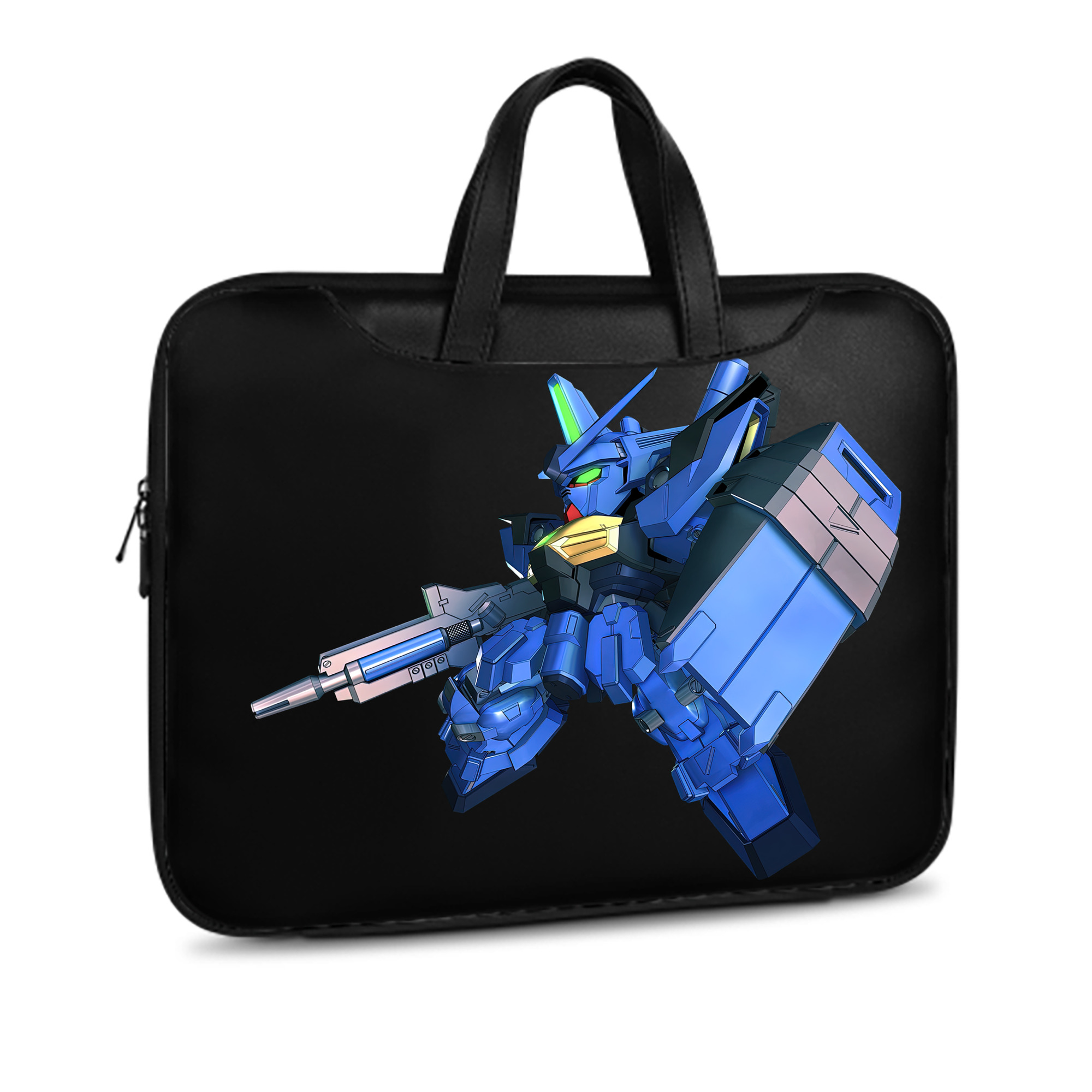 （画像用） 機動戦士ガンダム Mobile Suit Gundam レザーラップトップバッグ　ノートパソコンケース