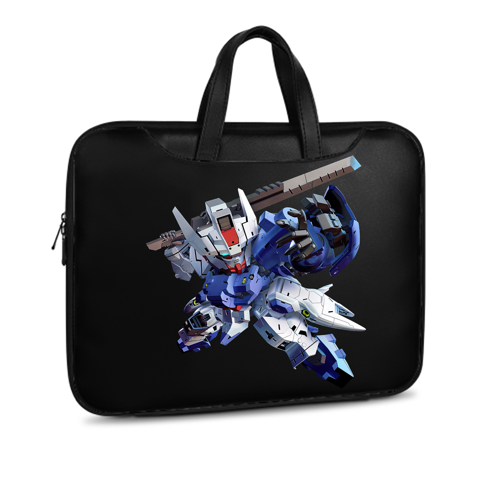 （画像用） 機動戦士ガンダム Mobile Suit Gundam レザーラップトップバッグ　ノートパソコンケース