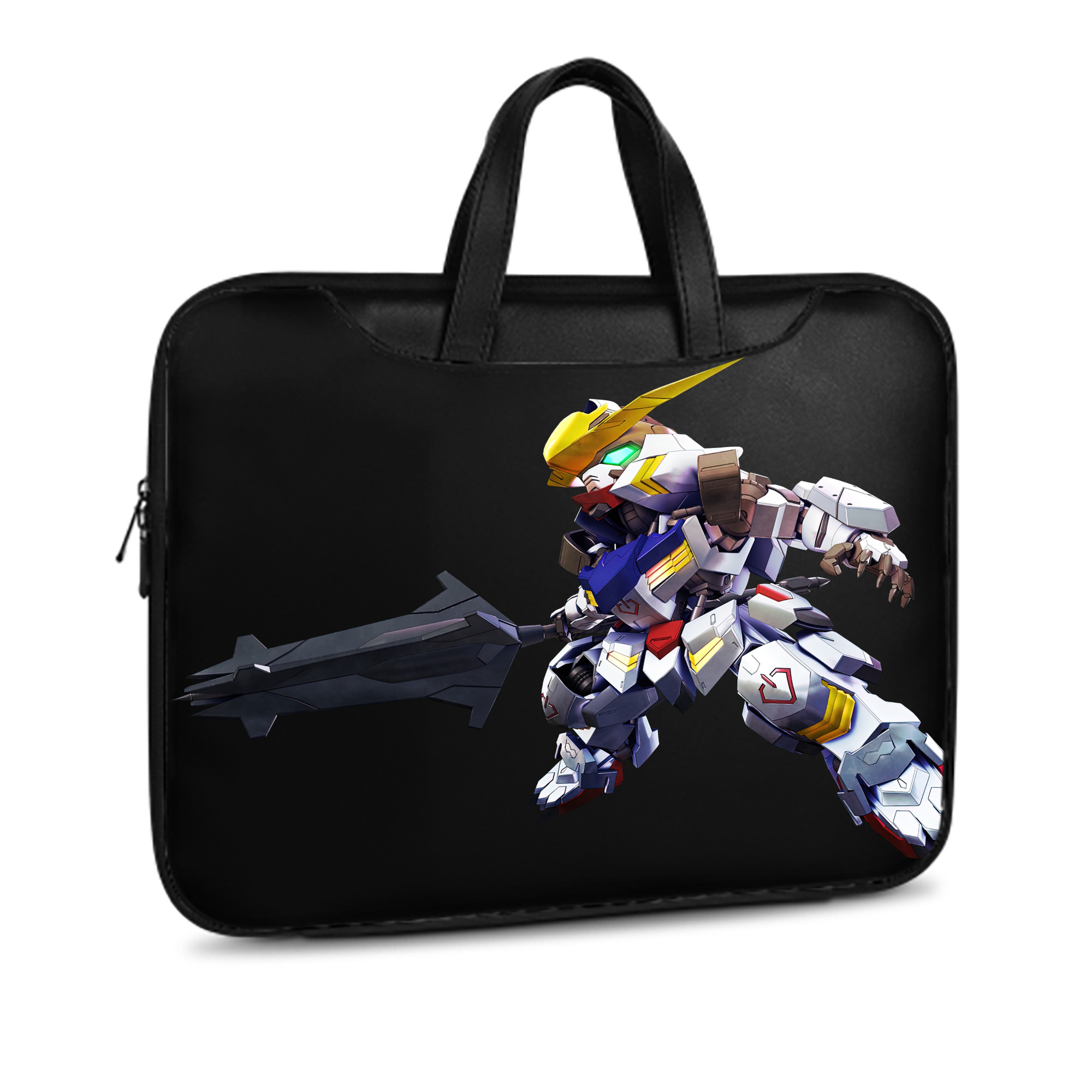 （画像用） 機動戦士ガンダム Mobile Suit Gundam レザーラップトップバッグ　ノートパソコンケース