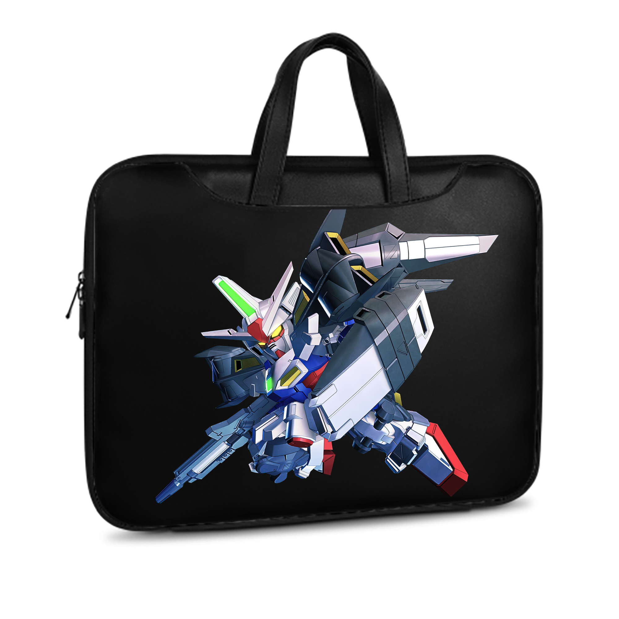（画像用） 機動戦士ガンダム Mobile Suit Gundam レザーラップトップバッグ　ノートパソコンケース
