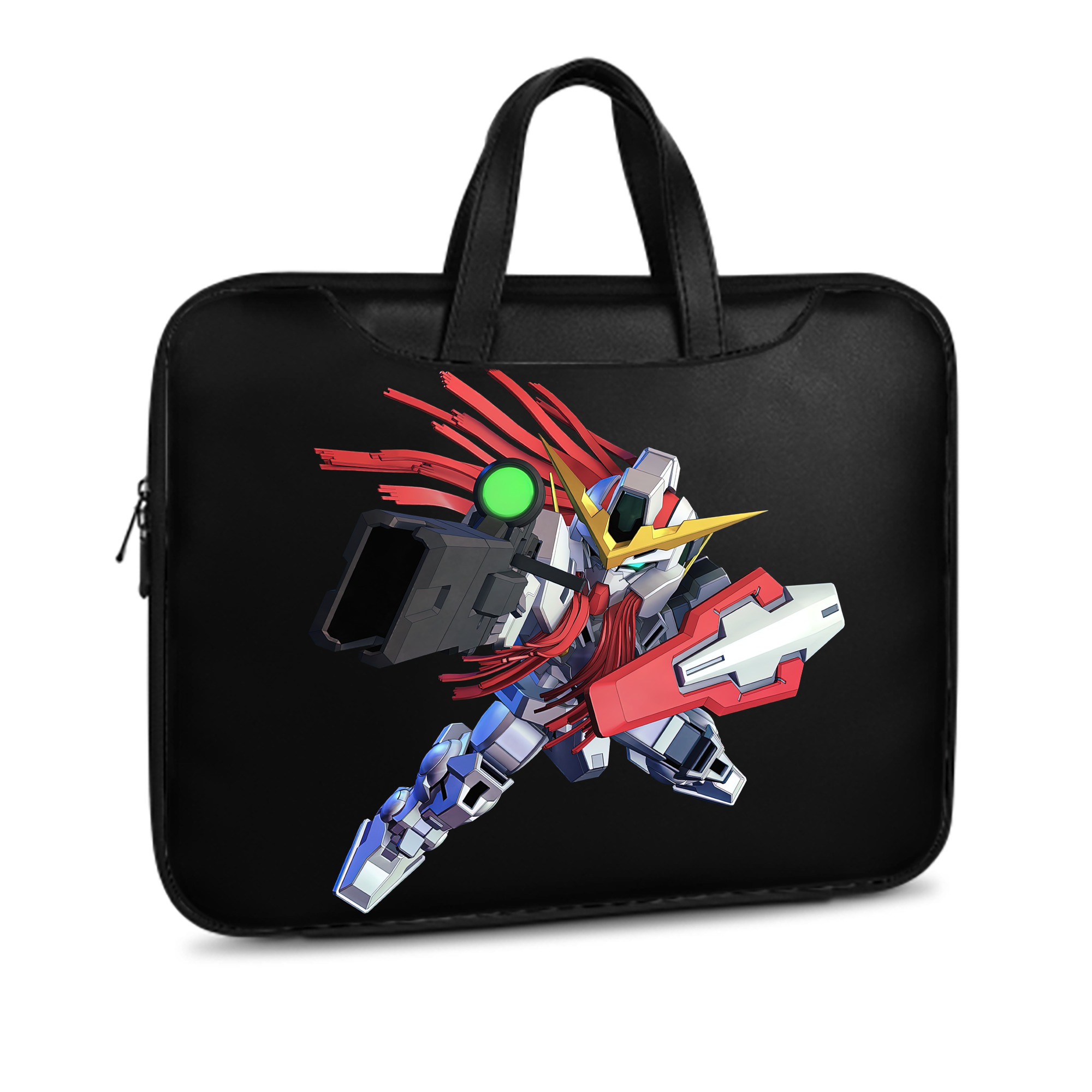 （画像用） 機動戦士ガンダム Mobile Suit Gundam レザーラップトップバッグ　ノートパソコンケース