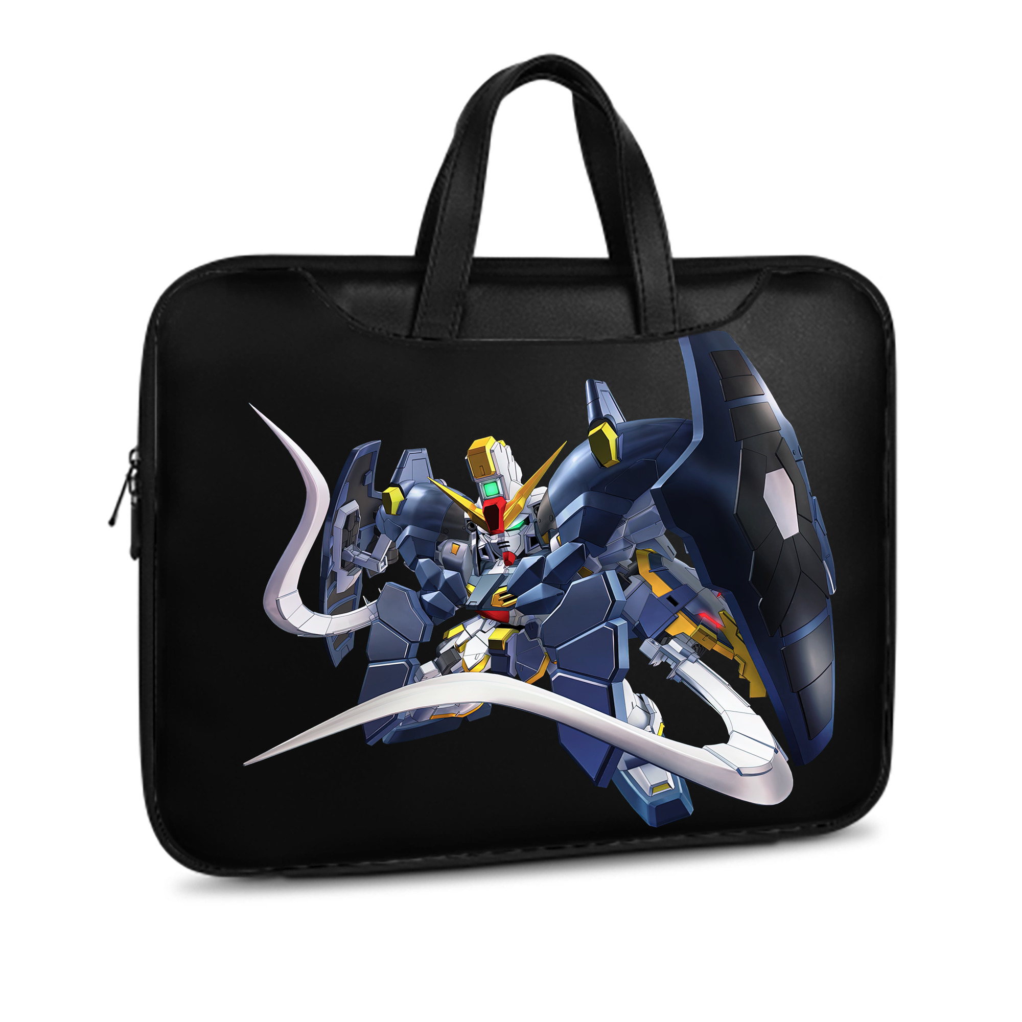 （画像用） 機動戦士ガンダム Mobile Suit Gundam レザーラップトップバッグ　ノートパソコンケース