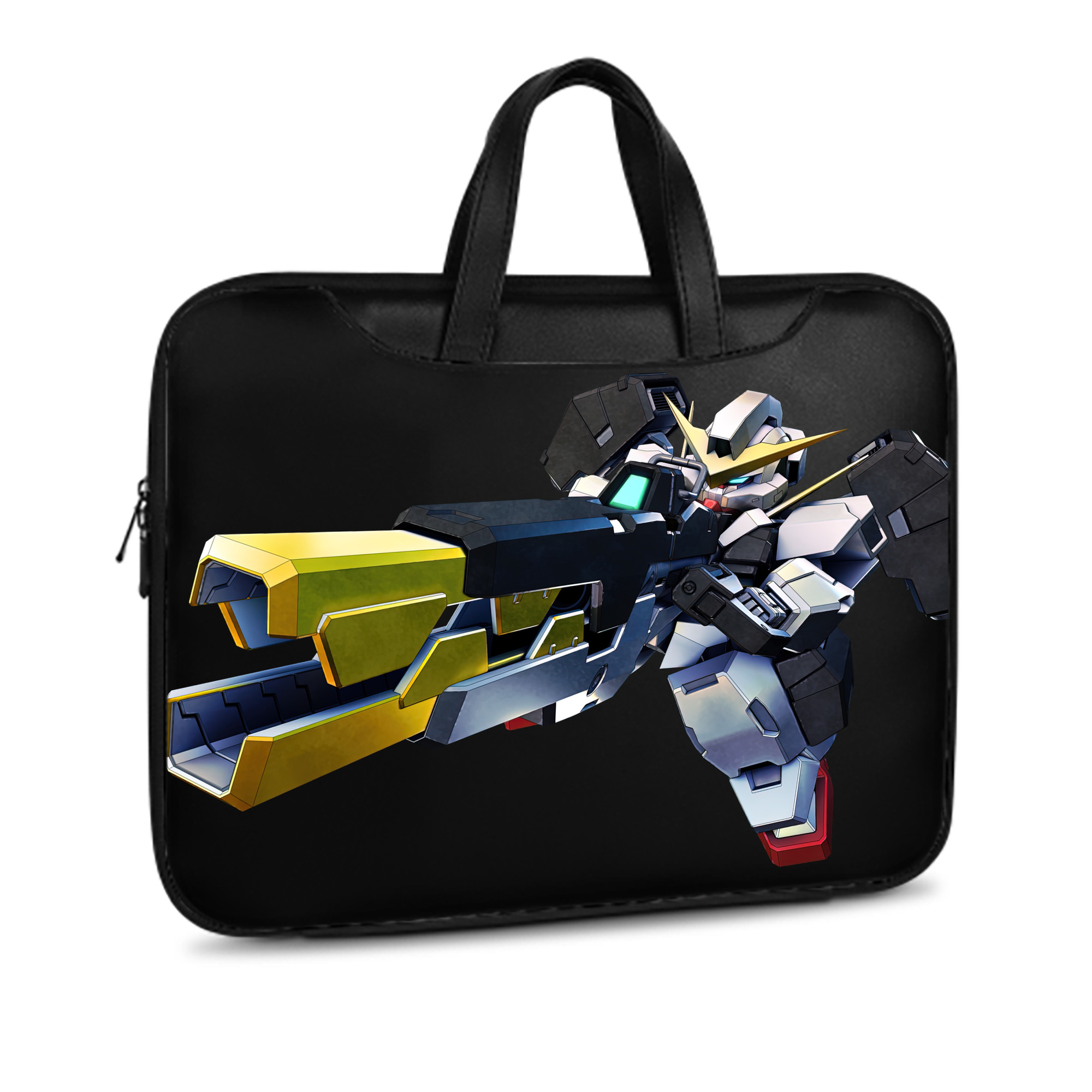 （画像用） 機動戦士ガンダム Mobile Suit Gundam レザーラップトップバッグ　ノートパソコンケース