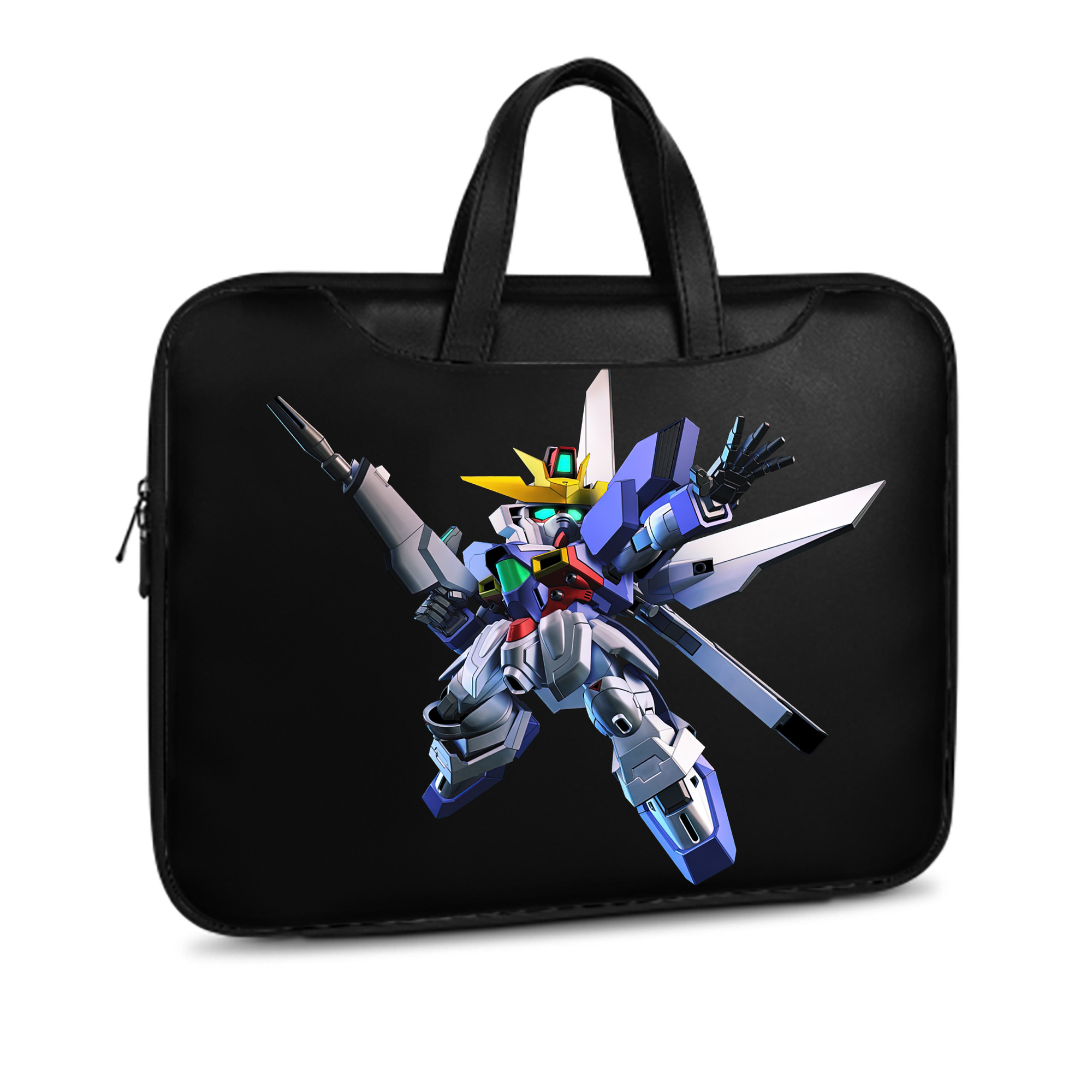 （画像用） 機動戦士ガンダム Mobile Suit Gundam レザーラップトップバッグ　ノートパソコンケース