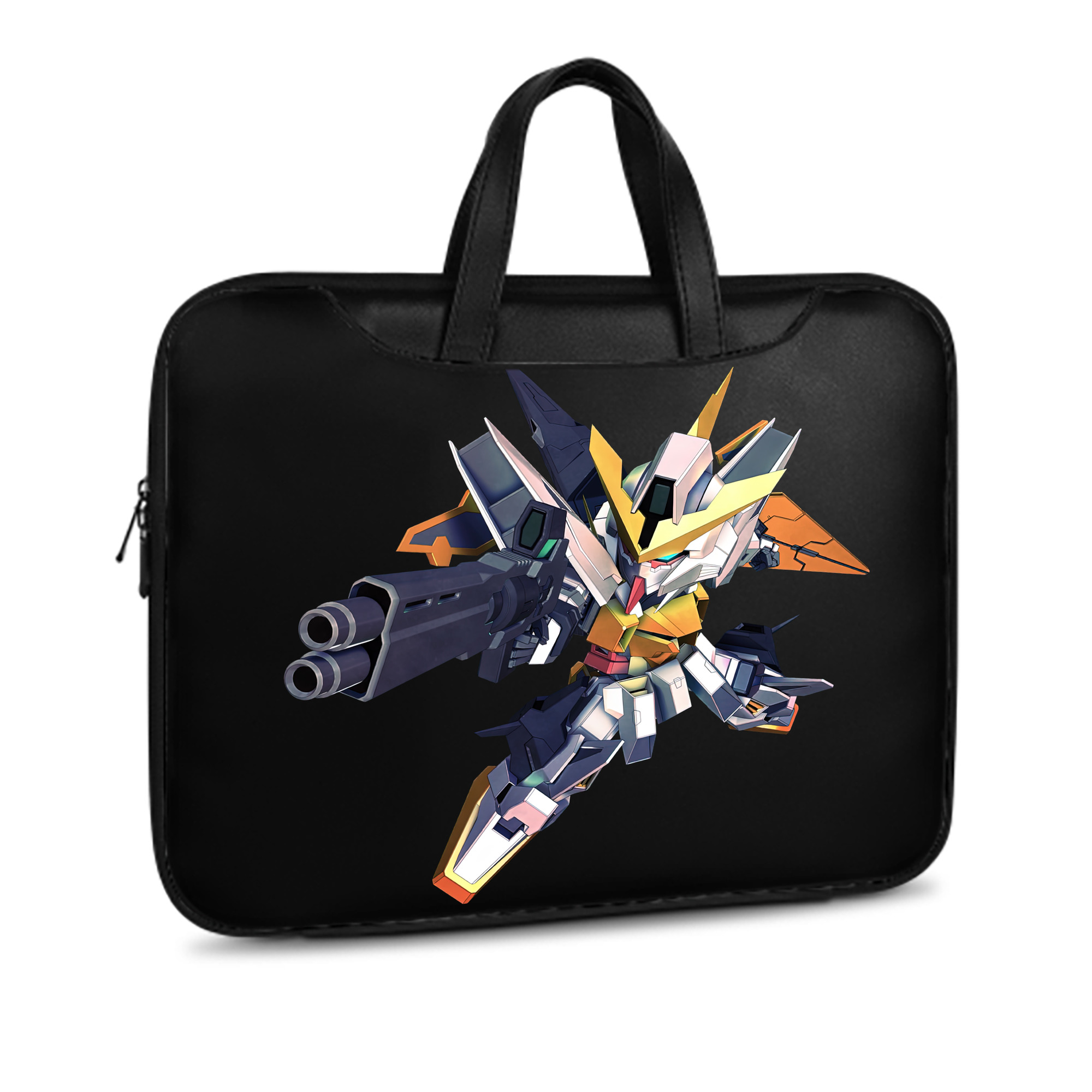 （画像用） 機動戦士ガンダム Mobile Suit Gundam レザーラップトップバッグ　ノートパソコンケース