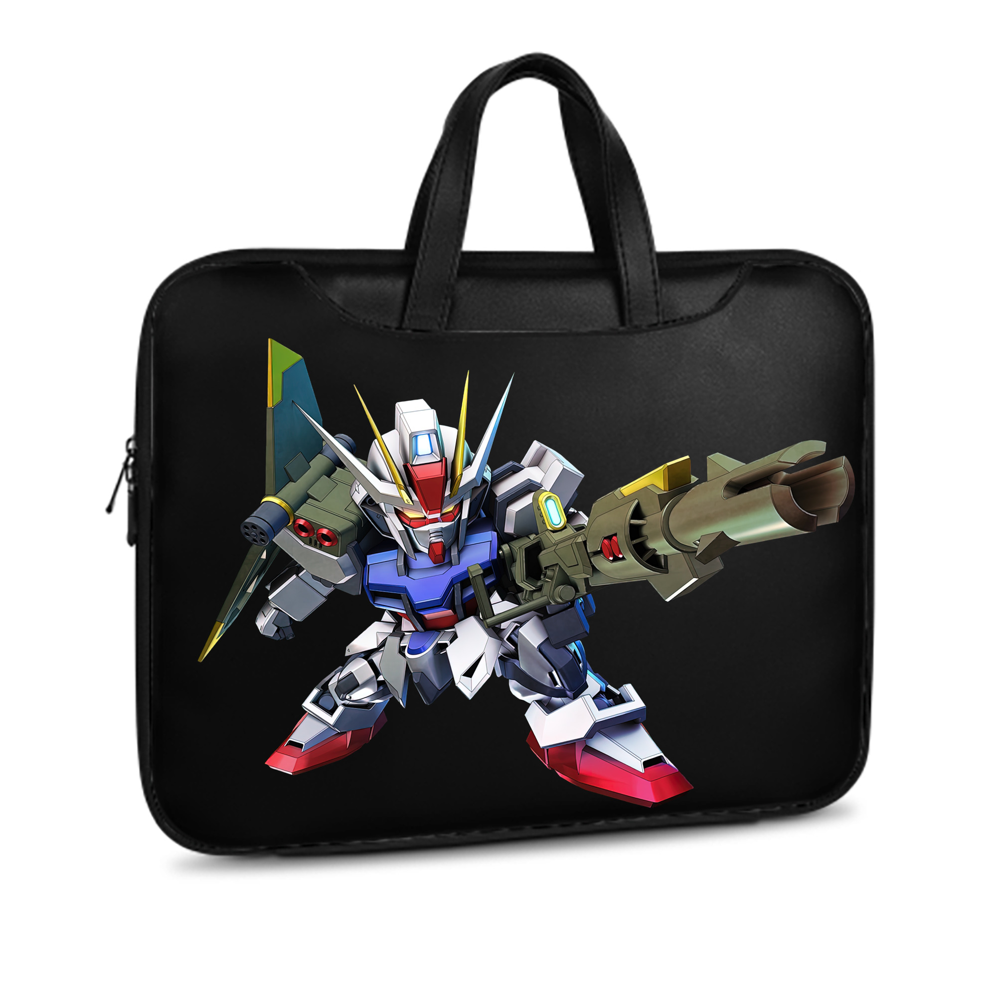 （画像用） 機動戦士ガンダム Mobile Suit Gundam レザーラップトップバッグ　ノートパソコンケース
