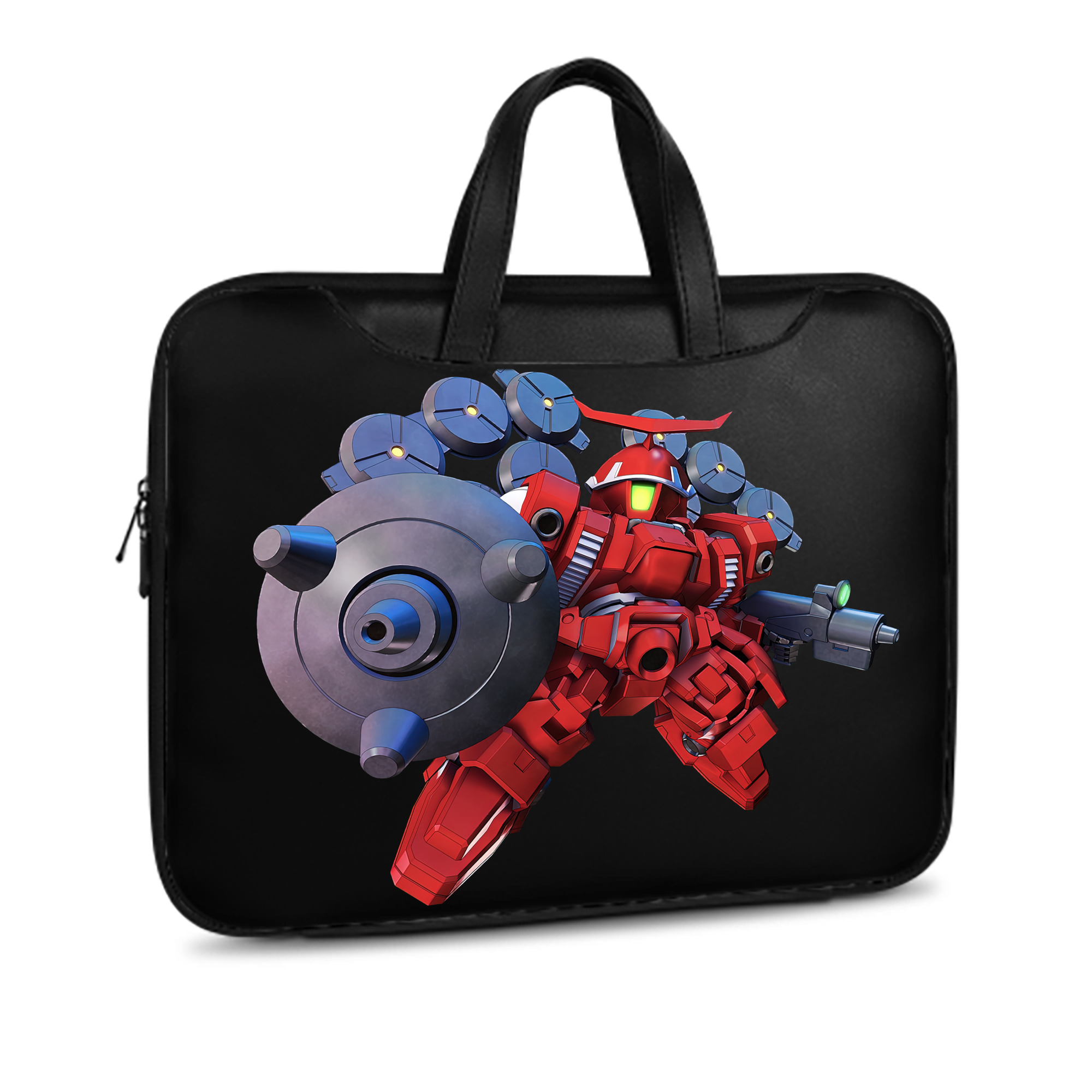 （画像用） 機動戦士ガンダム Mobile Suit Gundam レザーラップトップバッグ　ノートパソコンケース