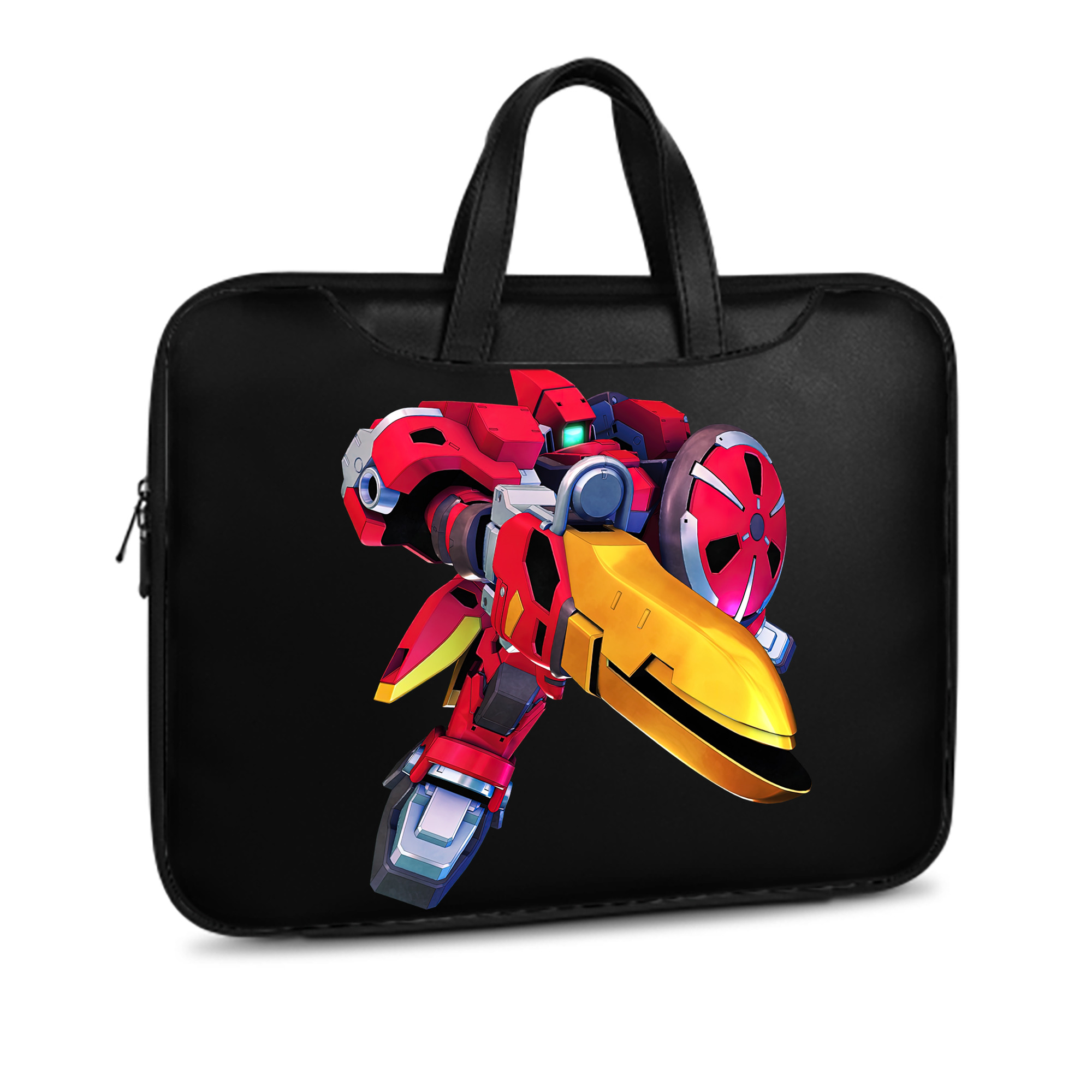 （画像用） 機動戦士ガンダム Mobile Suit Gundam レザーラップトップバッグ　ノートパソコンケース