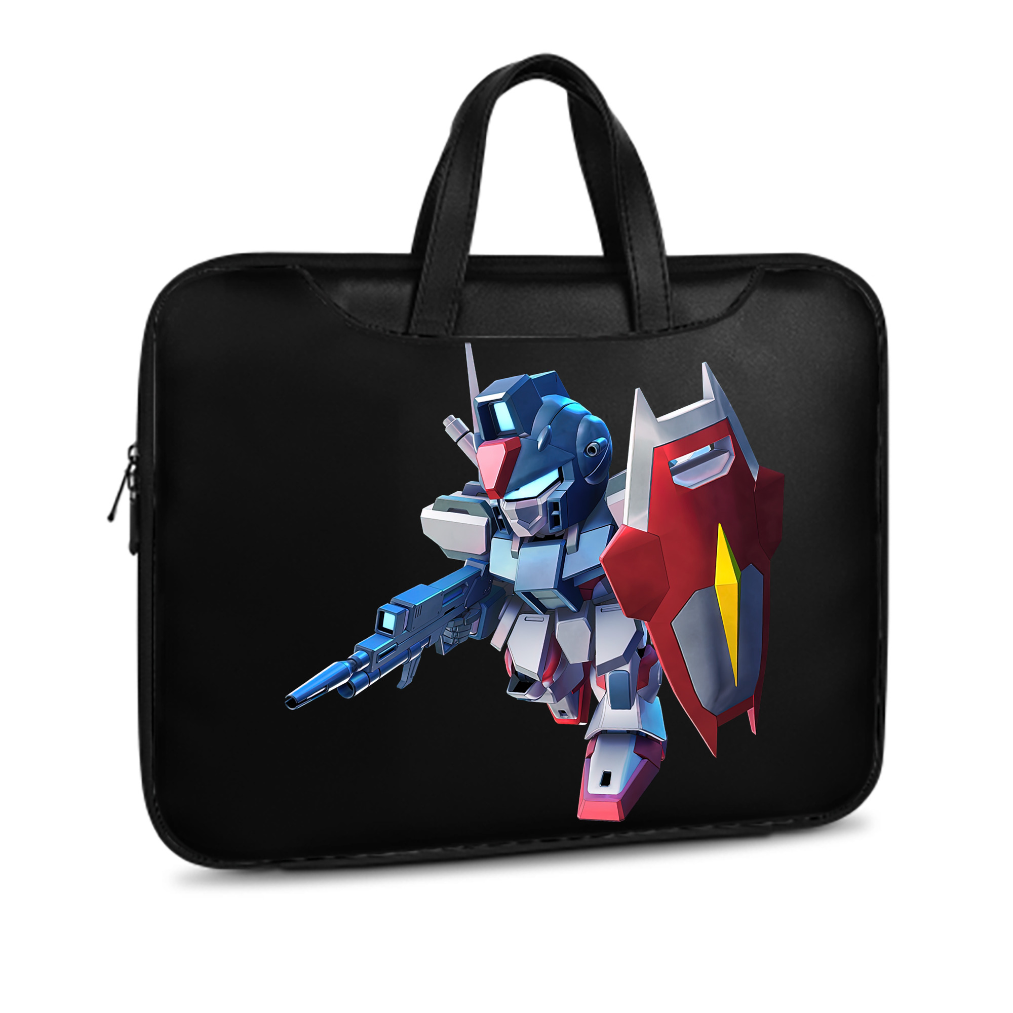 （画像用） 機動戦士ガンダム Mobile Suit Gundam レザーラップトップバッグ　ノートパソコンケース