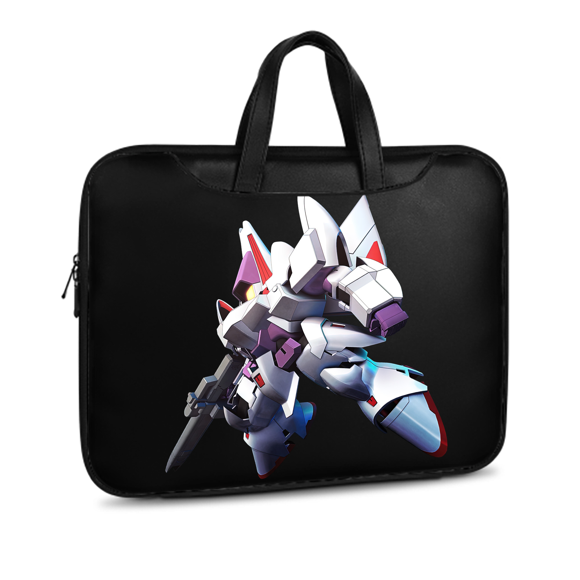 （画像用） 機動戦士ガンダム Mobile Suit Gundam レザーラップトップバッグ　ノートパソコンケース