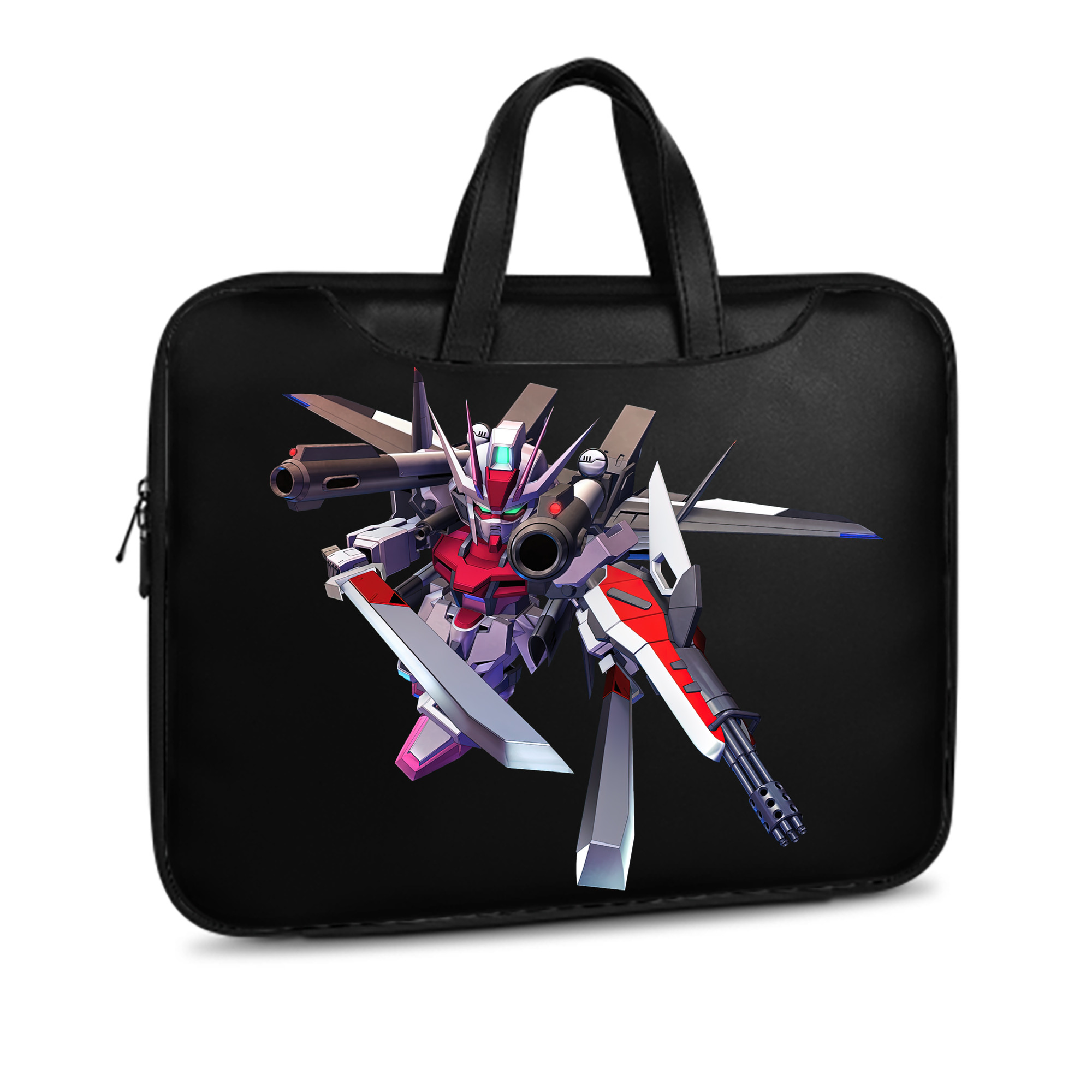 （画像用） 機動戦士ガンダム Mobile Suit Gundam レザーラップトップバッグ　ノートパソコンケース