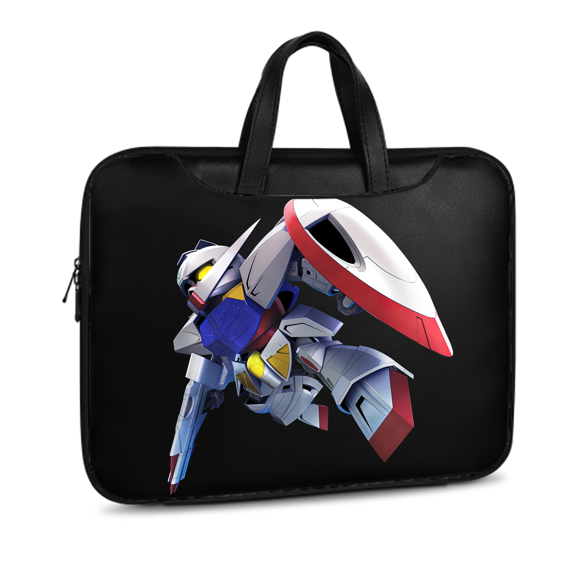 （画像用） 機動戦士ガンダム Mobile Suit Gundam レザーラップトップバッグ　ノートパソコンケース