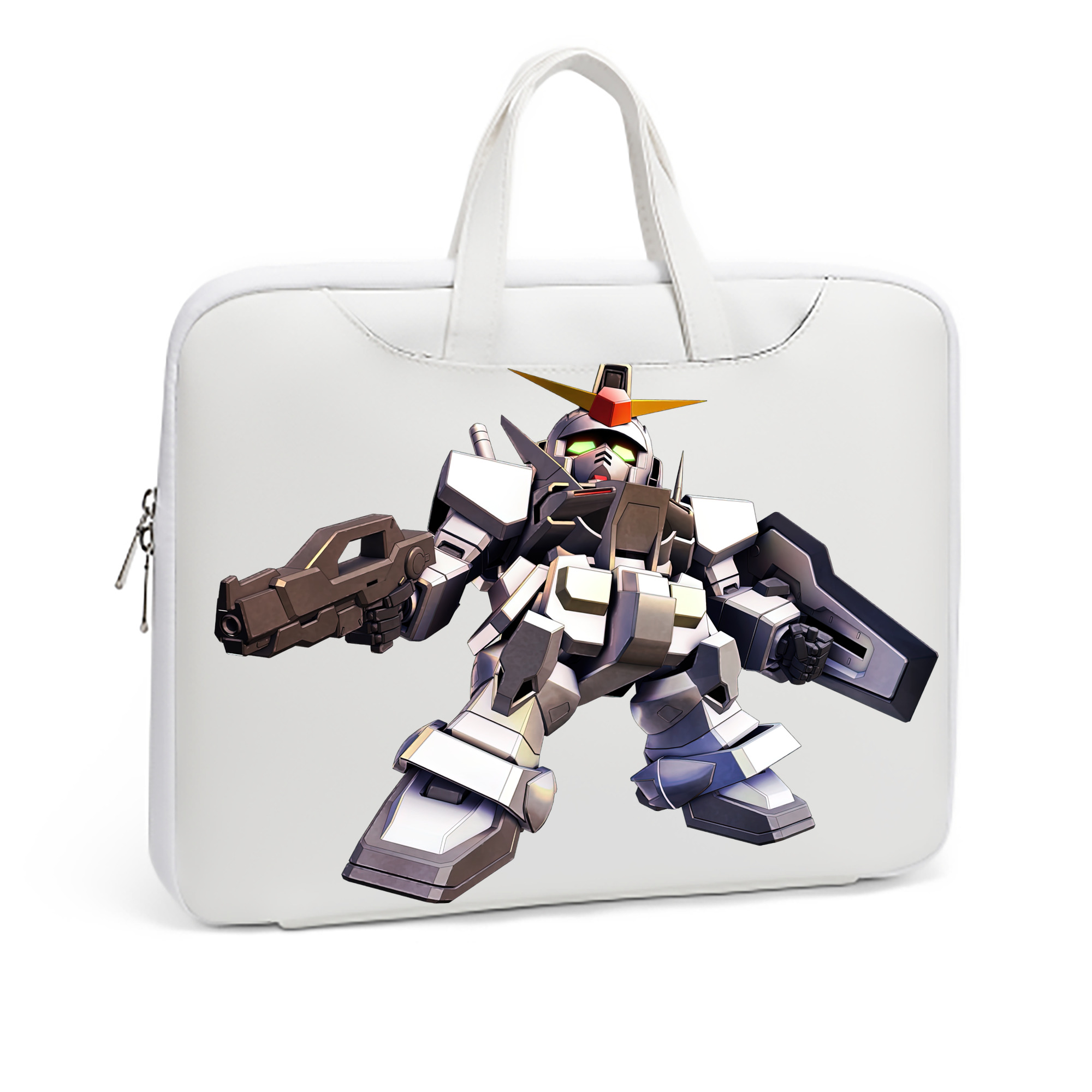 （画像用） 機動戦士ガンダム Mobile Suit Gundam レザーラップトップバッグ　ノートパソコンケース