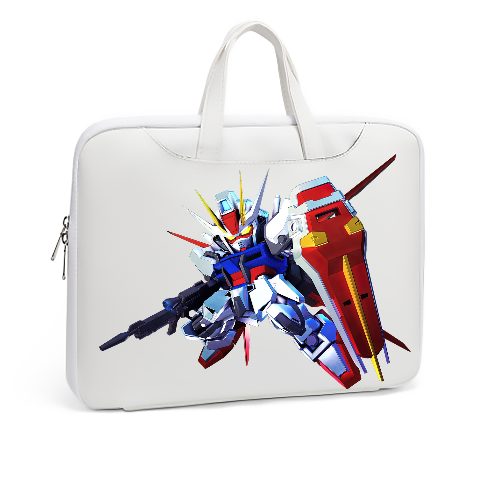 （画像用） 機動戦士ガンダム Mobile Suit Gundam レザーラップトップバッグ　ノートパソコンケース