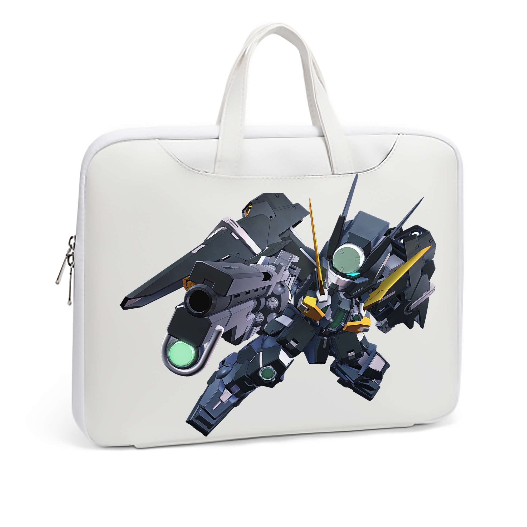 （画像用） 機動戦士ガンダム Mobile Suit Gundam レザーラップトップバッグ　ノートパソコンケース