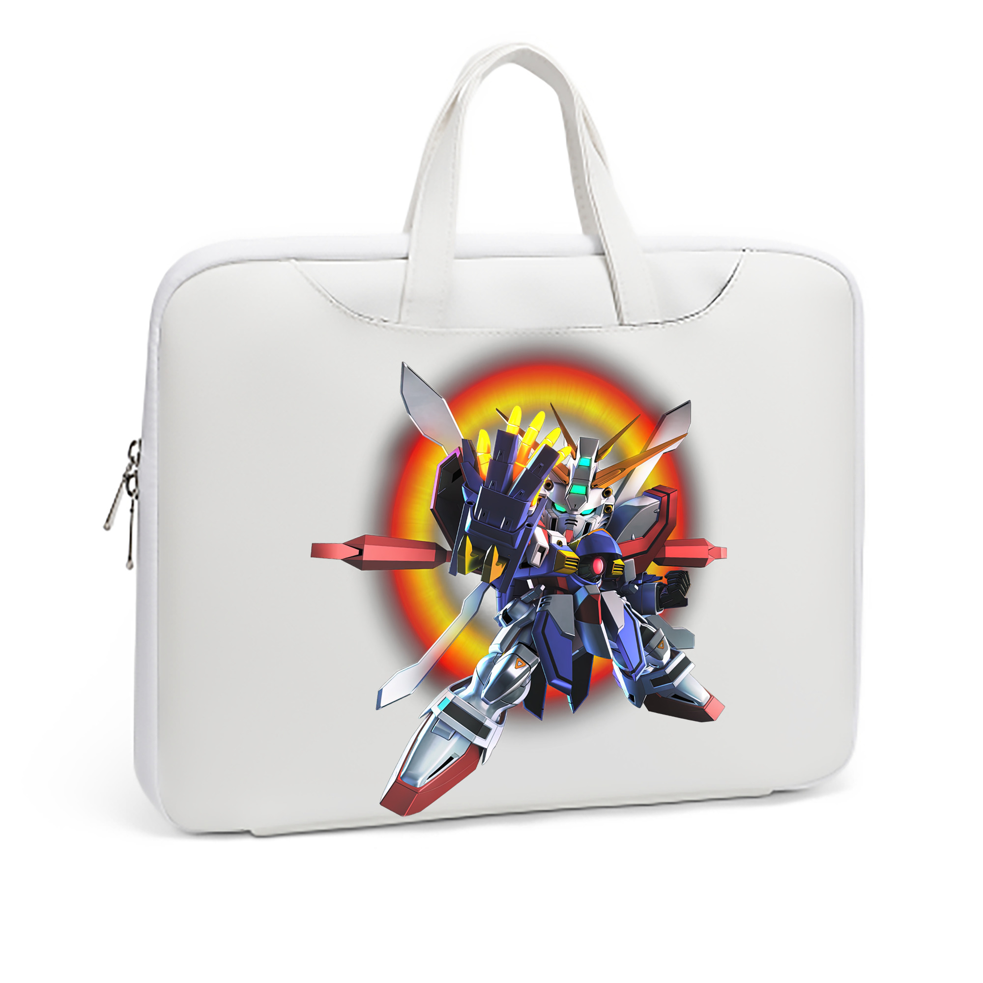 （画像用） 機動戦士ガンダム Mobile Suit Gundam レザーラップトップバッグ　ノートパソコンケース
