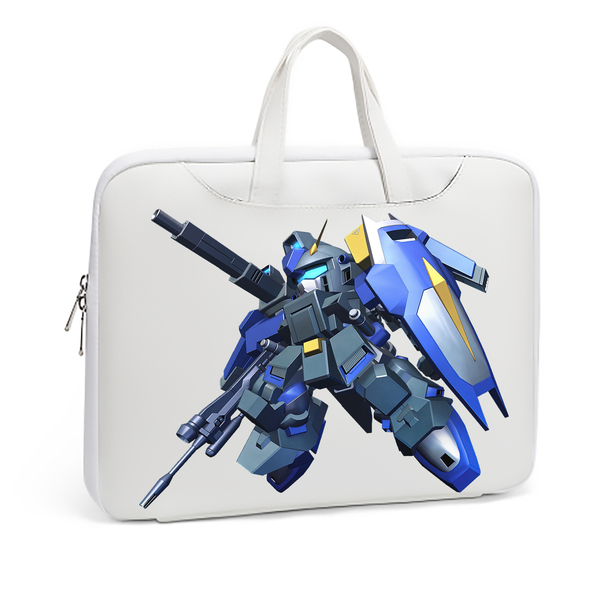 （画像用） 機動戦士ガンダム Mobile Suit Gundam レザーラップトップバッグ　ノートパソコンケース