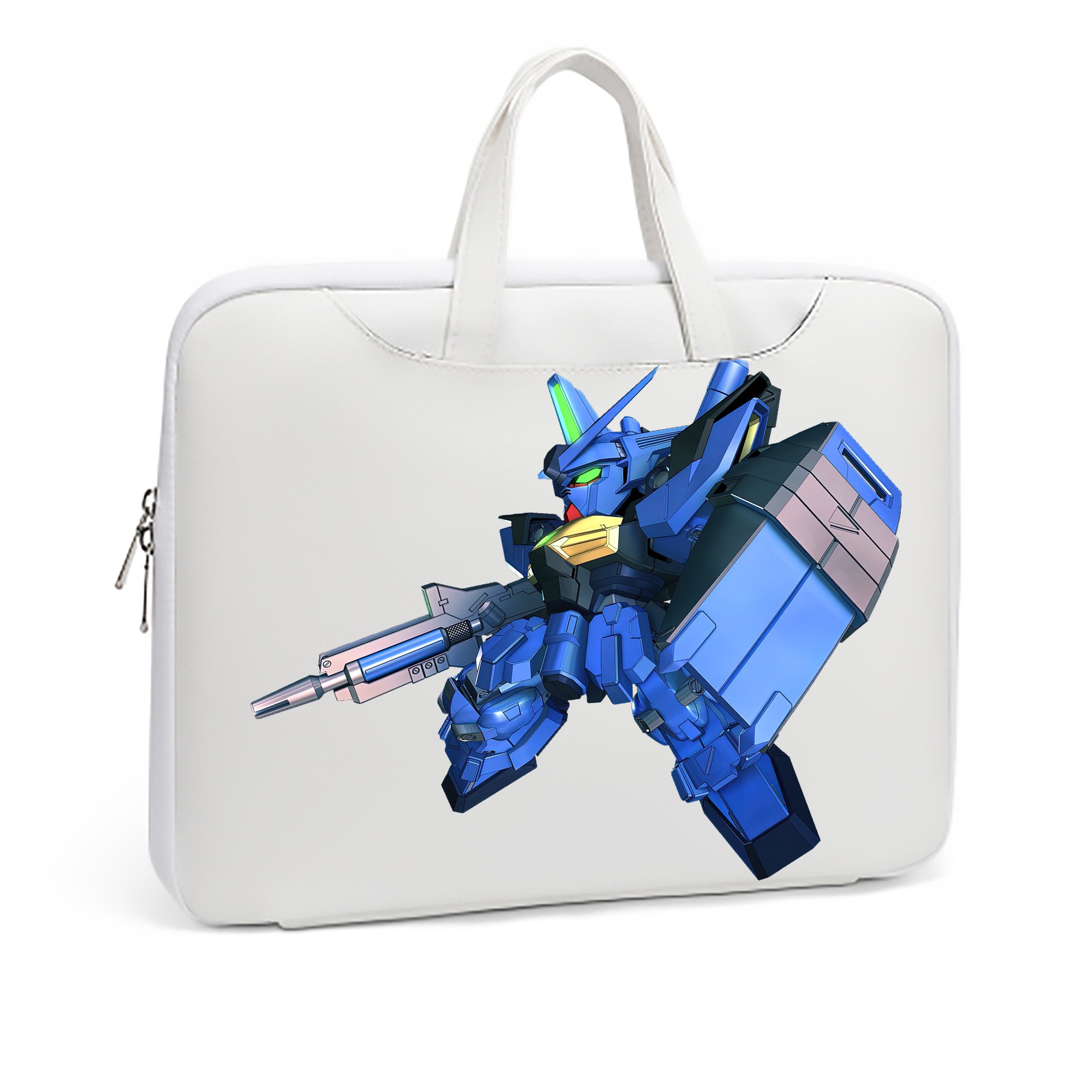 （画像用） 機動戦士ガンダム Mobile Suit Gundam レザーラップトップバッグ　ノートパソコンケース