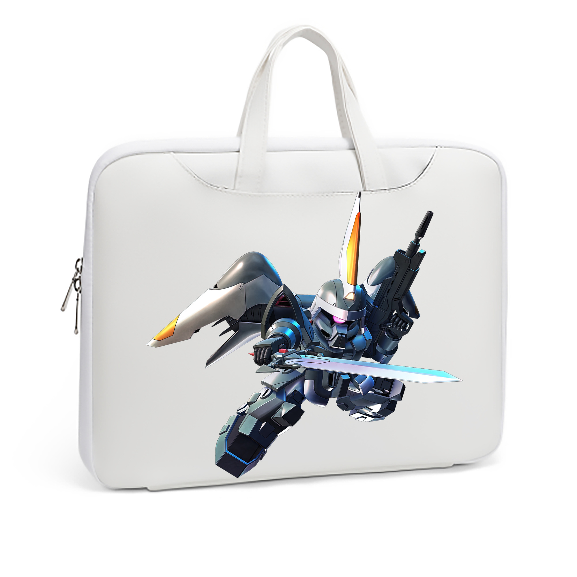 （画像用） 機動戦士ガンダム Mobile Suit Gundam レザーラップトップバッグ　ノートパソコンケース