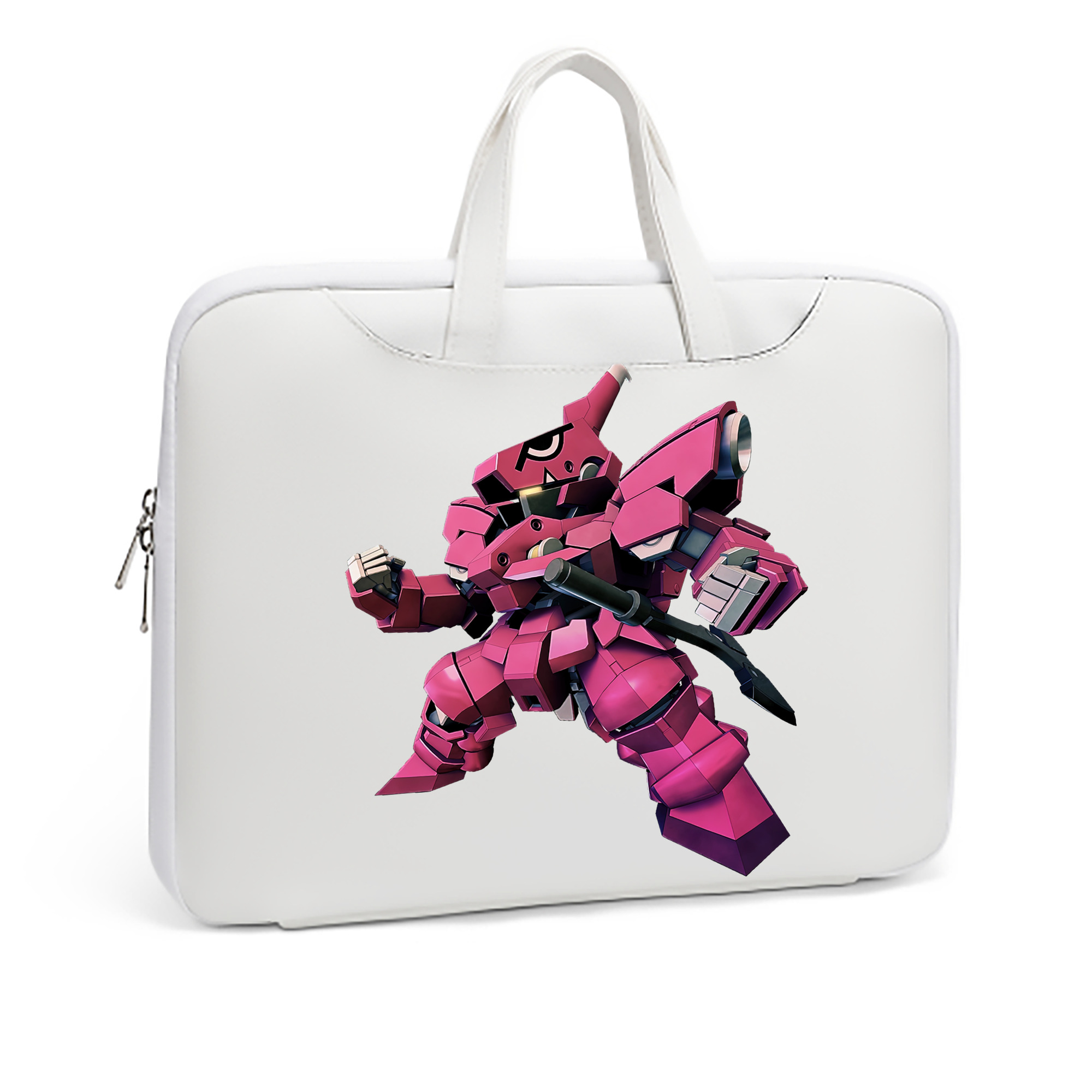 （画像用） 機動戦士ガンダム Mobile Suit Gundam レザーラップトップバッグ　ノートパソコンケース