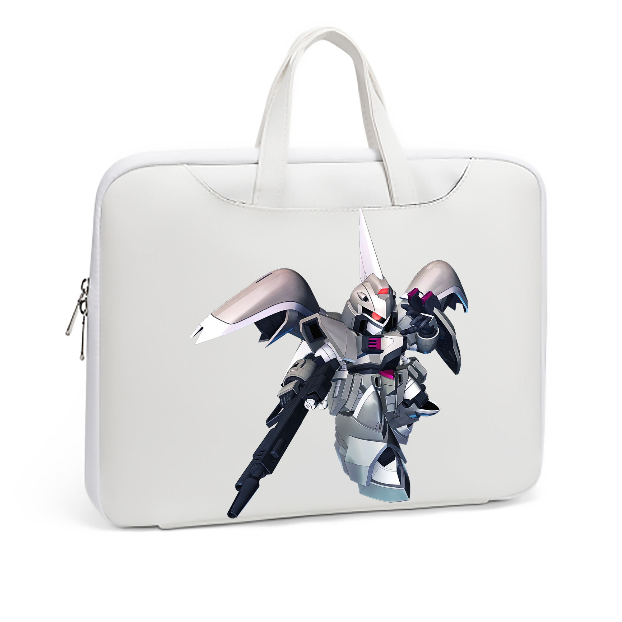 （画像用） 機動戦士ガンダム Mobile Suit Gundam レザーラップトップバッグ　ノートパソコンケース