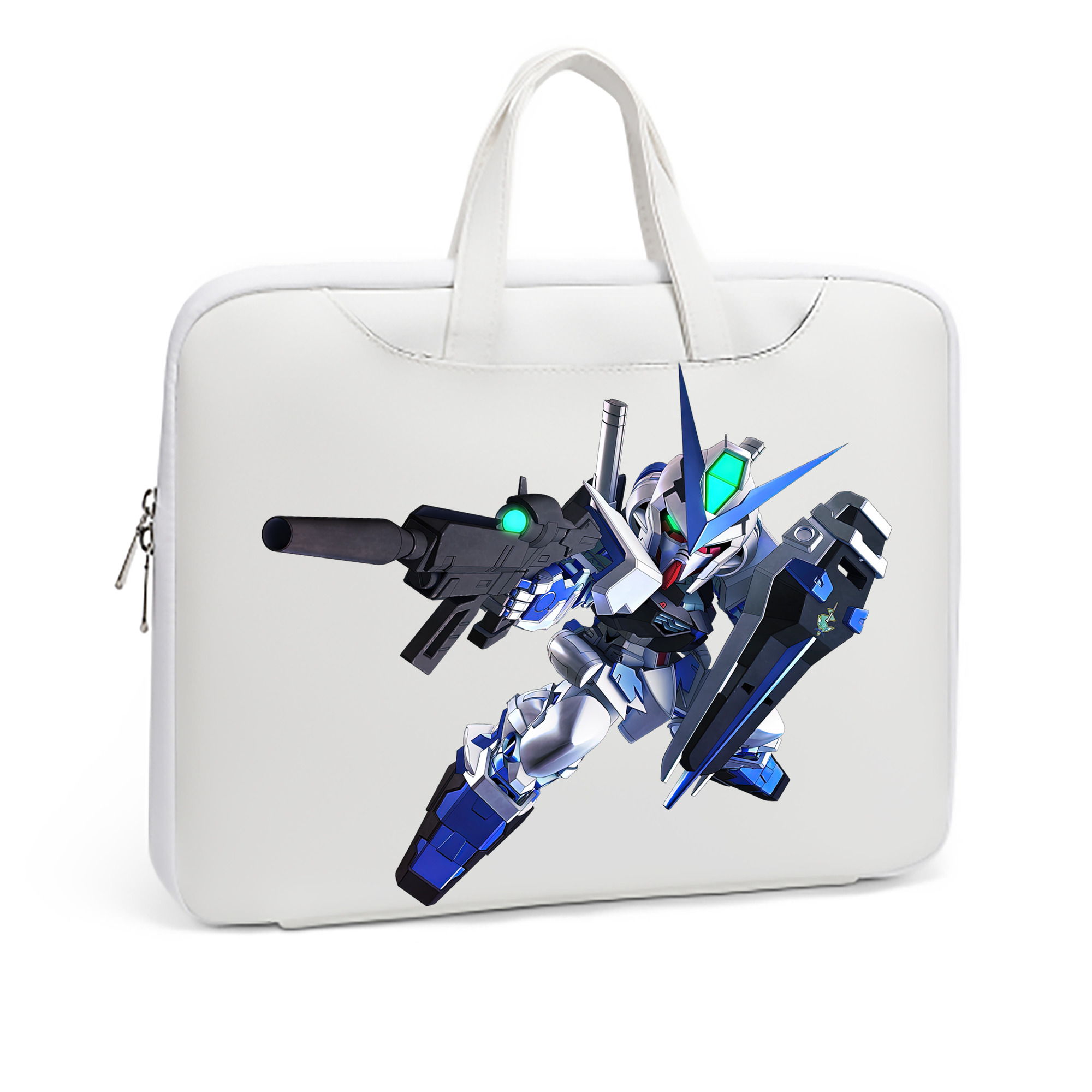 （画像用） 機動戦士ガンダム Mobile Suit Gundam レザーラップトップバッグ　ノートパソコンケース