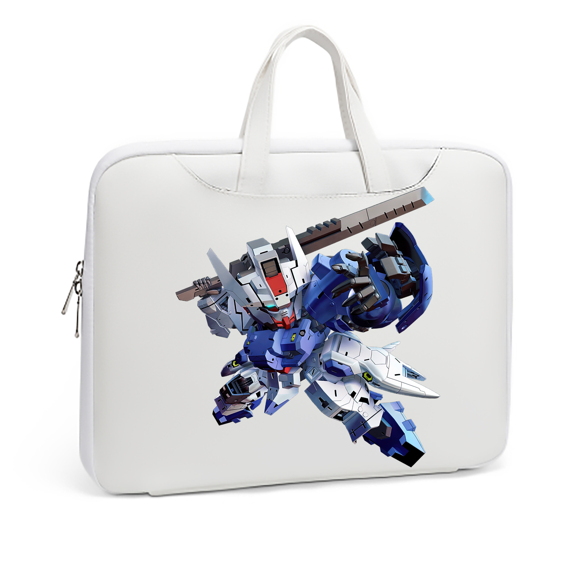 （画像用） 機動戦士ガンダム Mobile Suit Gundam レザーラップトップバッグ　ノートパソコンケース