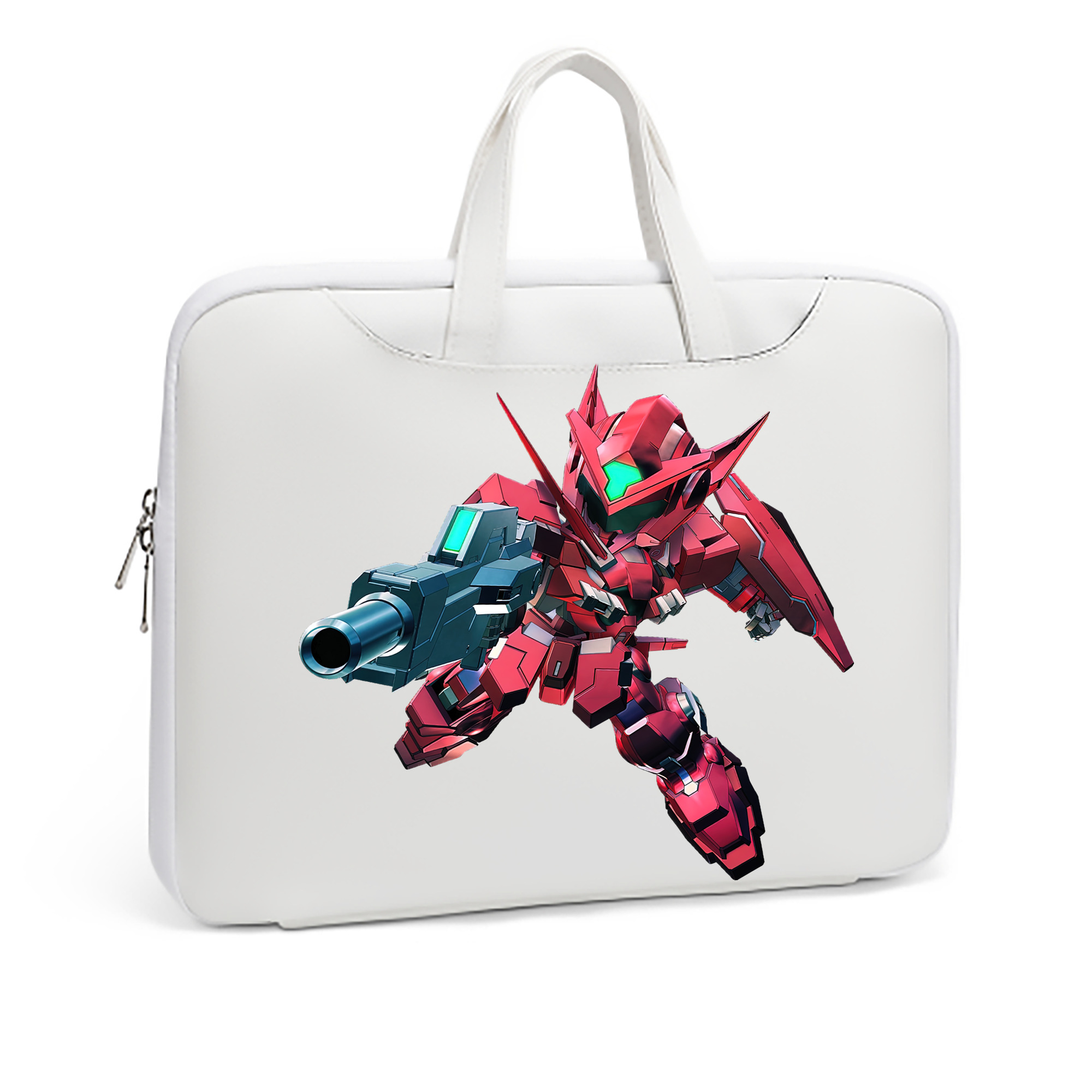 （画像用） 機動戦士ガンダム Mobile Suit Gundam レザーラップトップバッグ　ノートパソコンケース