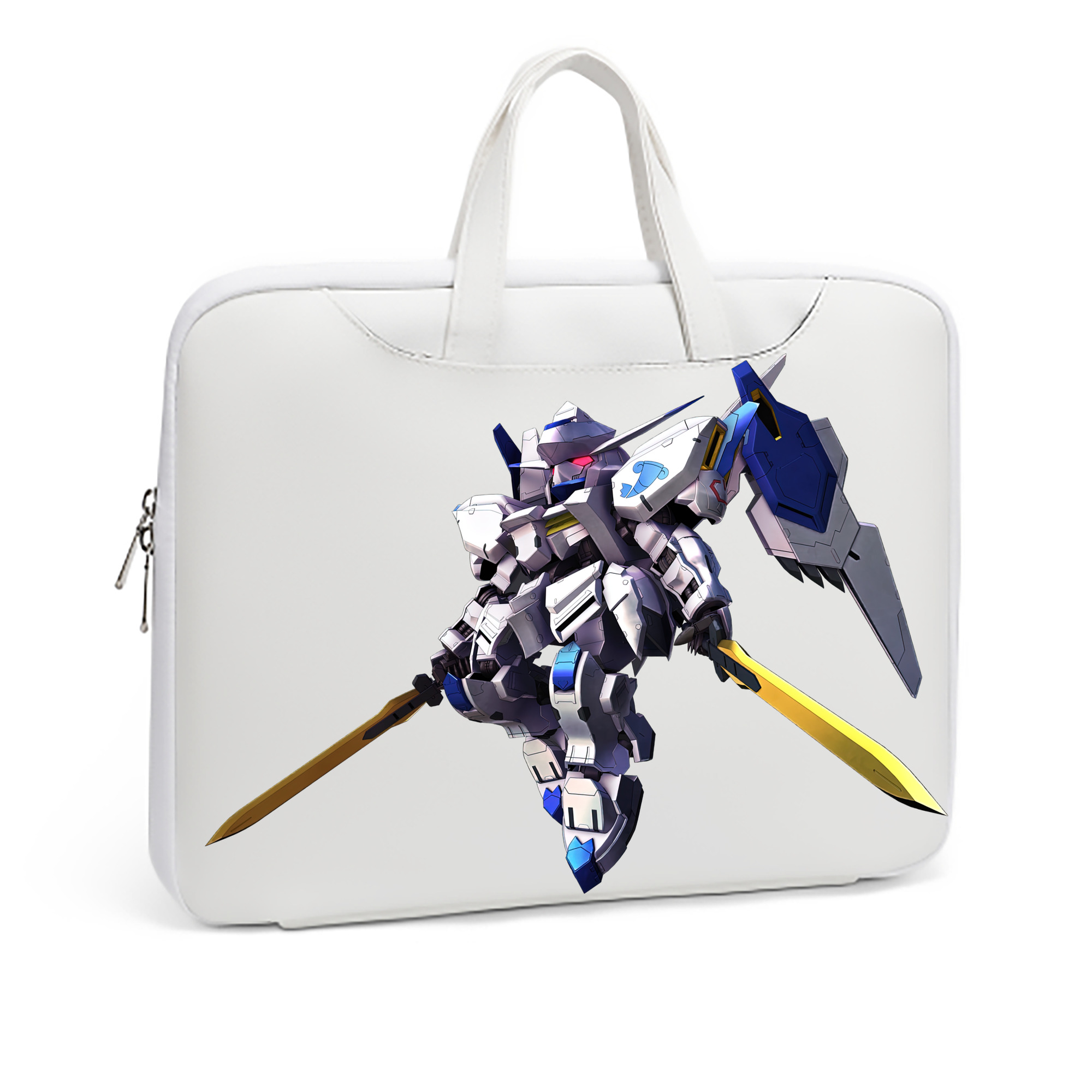 （画像用） 機動戦士ガンダム Mobile Suit Gundam レザーラップトップバッグ　ノートパソコンケース