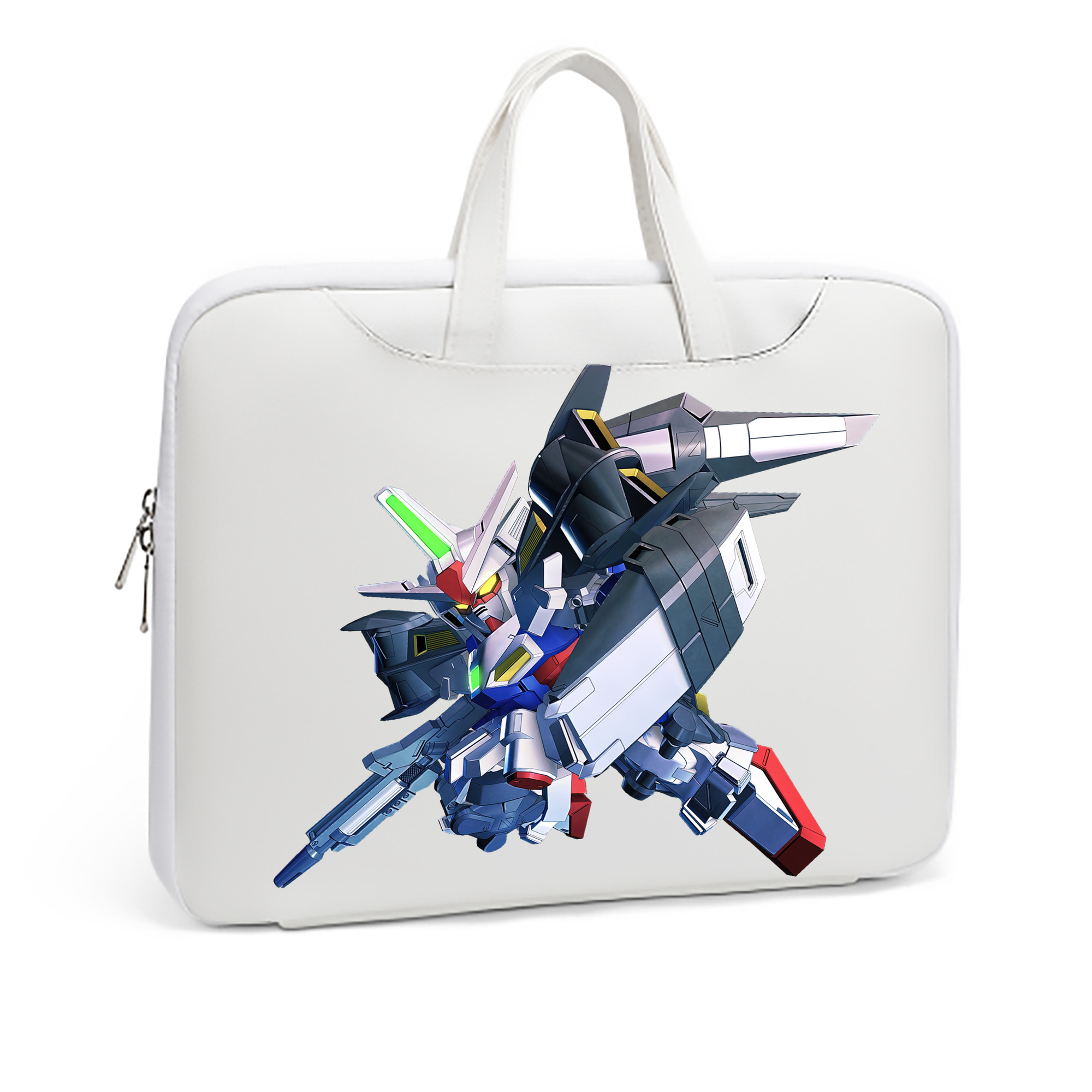 （画像用） 機動戦士ガンダム Mobile Suit Gundam レザーラップトップバッグ　ノートパソコンケース