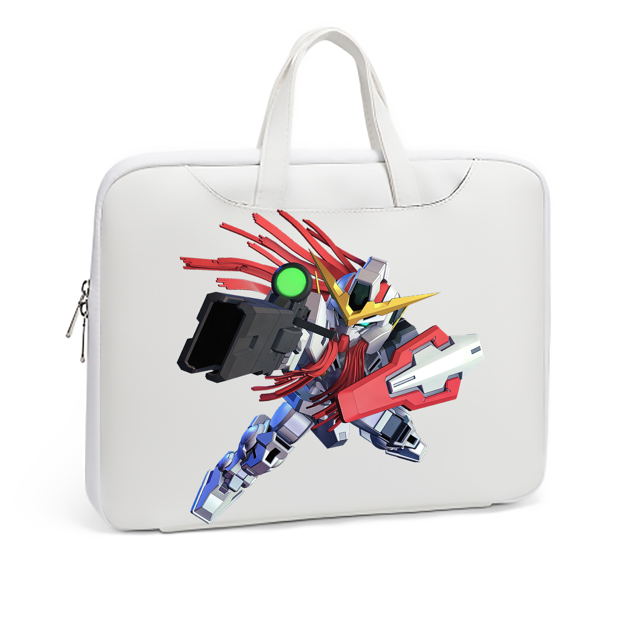 （画像用） 機動戦士ガンダム Mobile Suit Gundam レザーラップトップバッグ　ノートパソコンケース