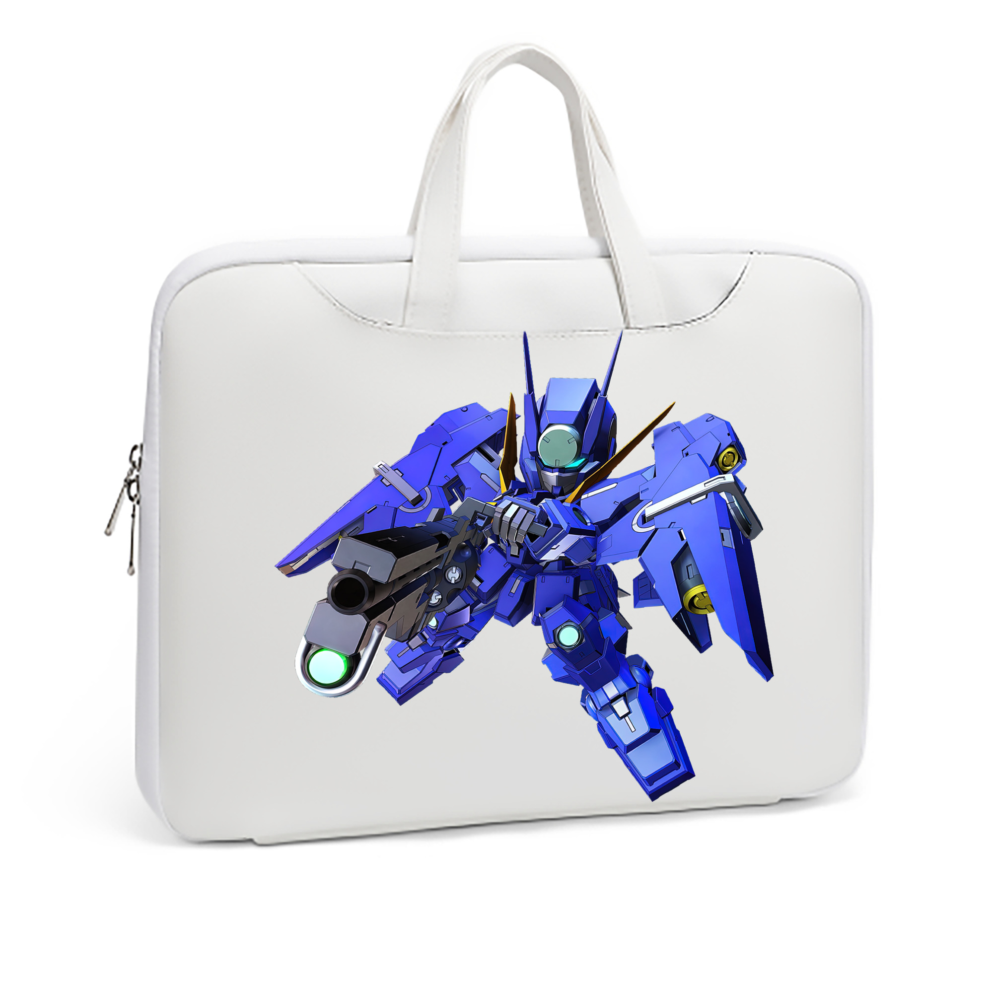 （画像用） 機動戦士ガンダム Mobile Suit Gundam レザーラップトップバッグ　ノートパソコンケース